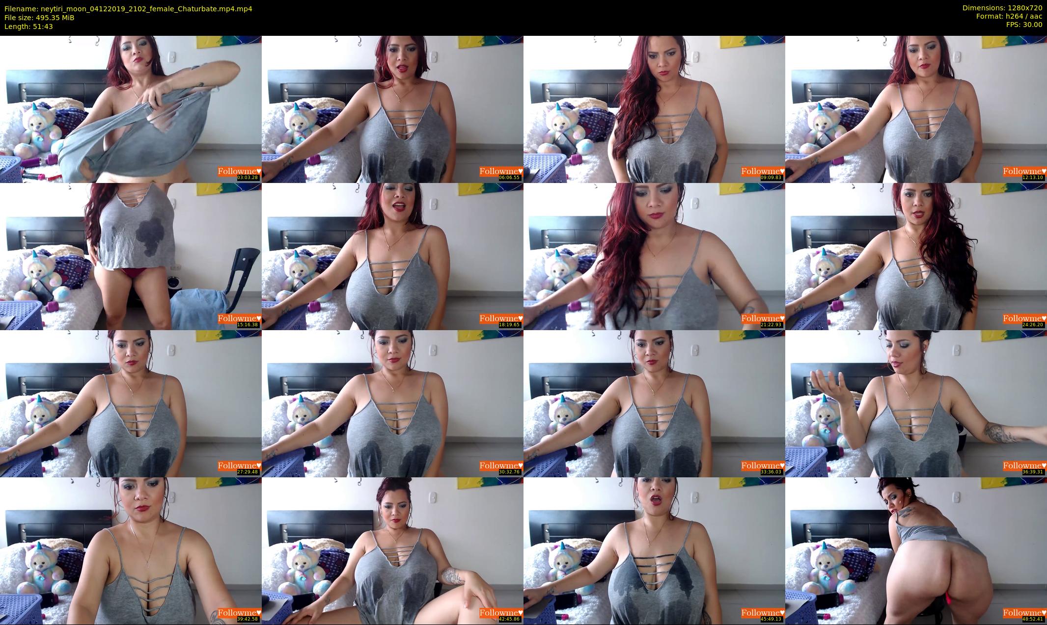 neytiri_moon — 52 minute Chaturbate female cam show recording, 720p, Dec 4, 2019