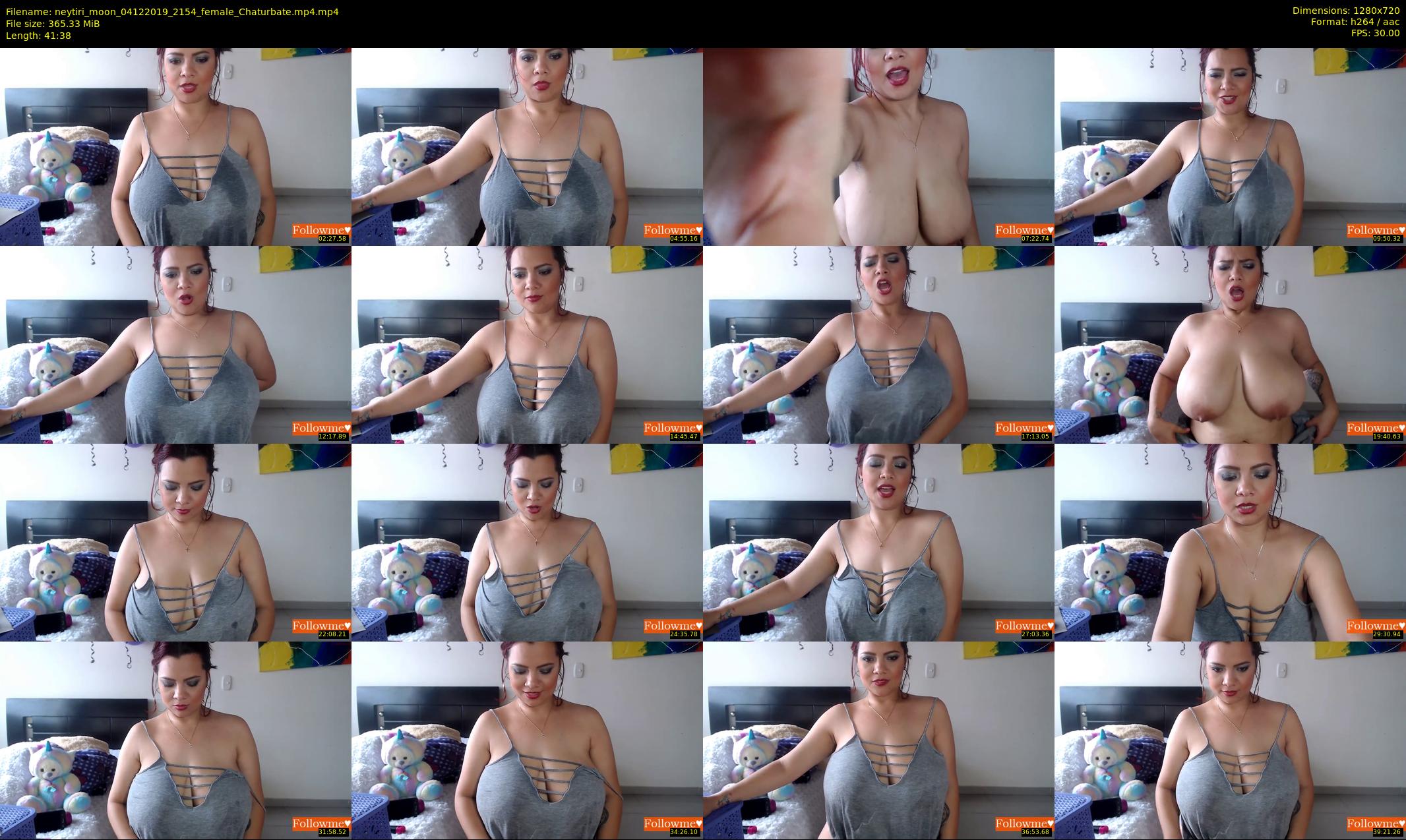 neytiri_moon — 42 minute Chaturbate female cam show recording, 720p, Dec 4, 2019
