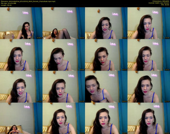 ohnicoleshine — 59 minute Chaturbate female cam show recording, 480p, Dec 5, 2019