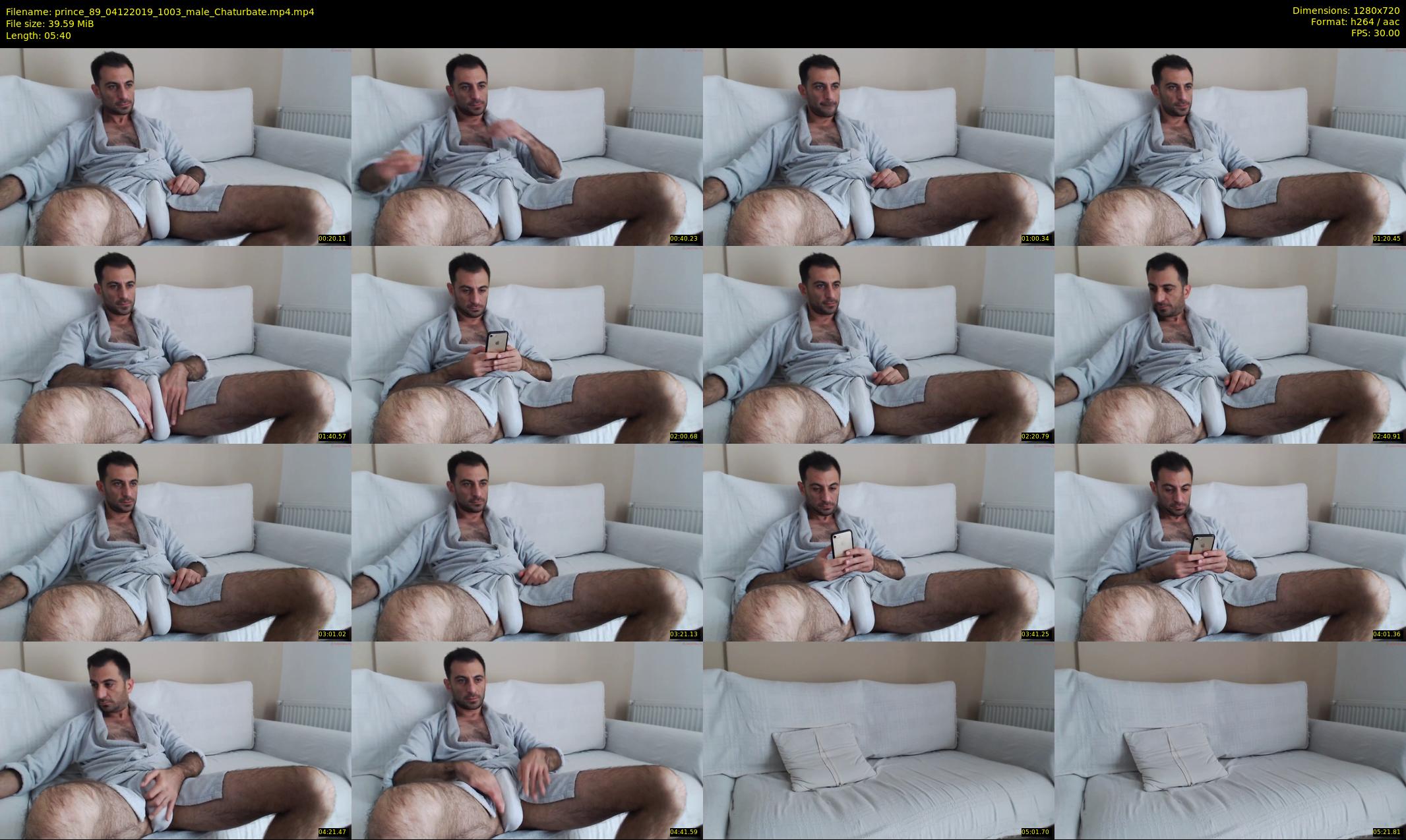 prince_89 — 6 minute Chaturbate male cam show recording, 720p, Dec 4, 2019