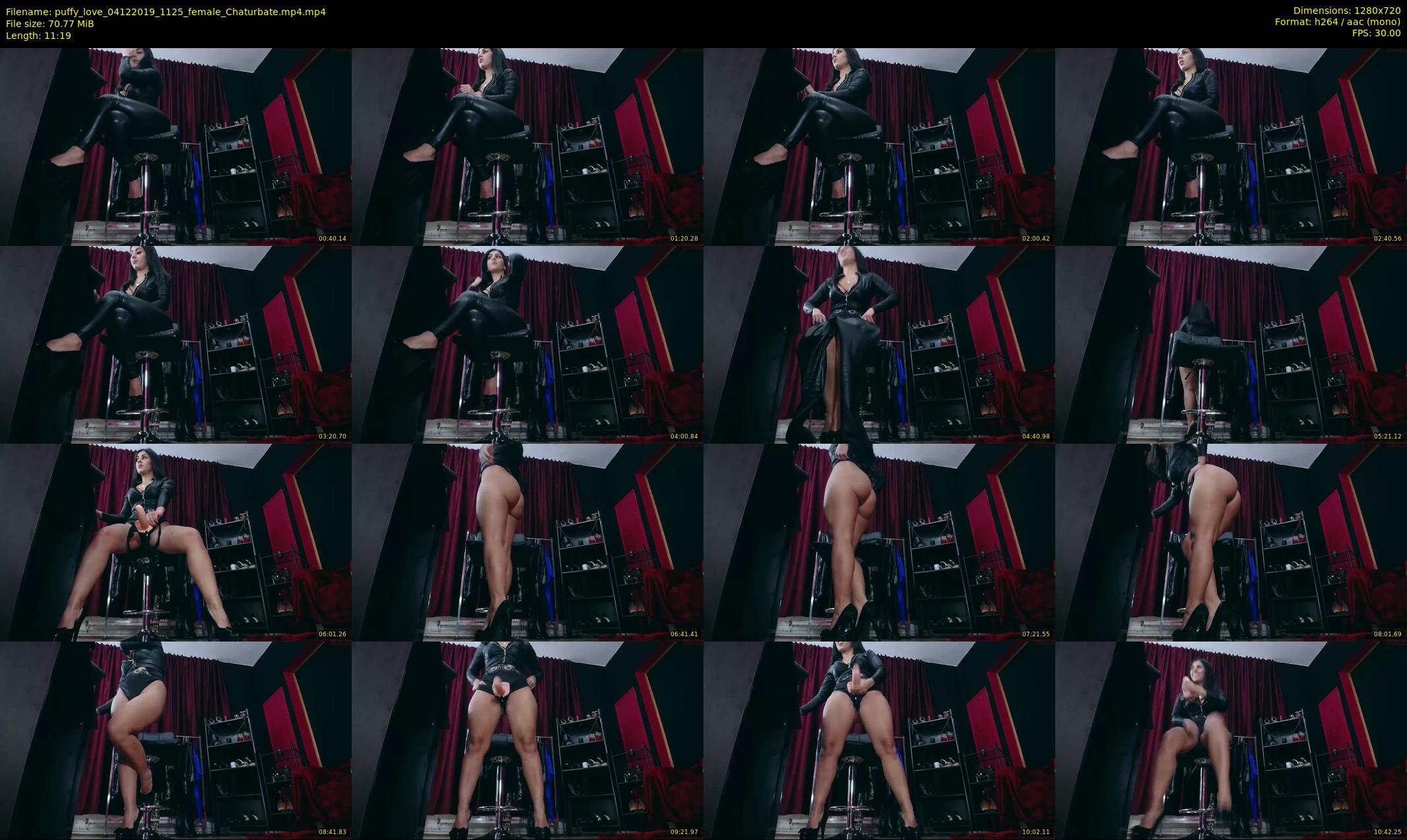 puffy_love — 12 minute Chaturbate female cam show recording, 720p, Dec 4, 2019