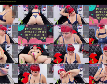 pyrowayne — 102 minute Chaturbate female cam show recording, 720p, Dec 5, 2019