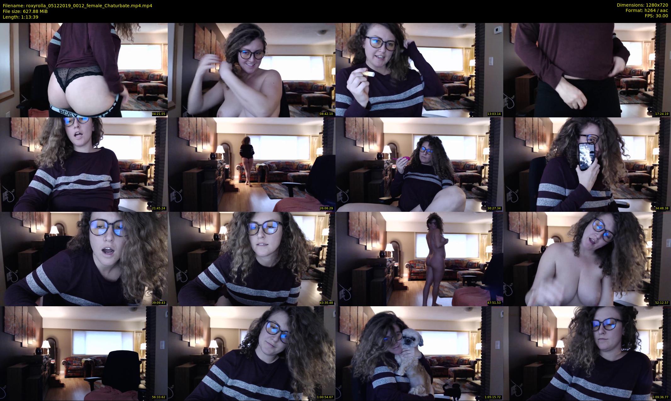 roxyrolla — 74 minute Chaturbate female cam show recording, 720p, Dec 5, 2019