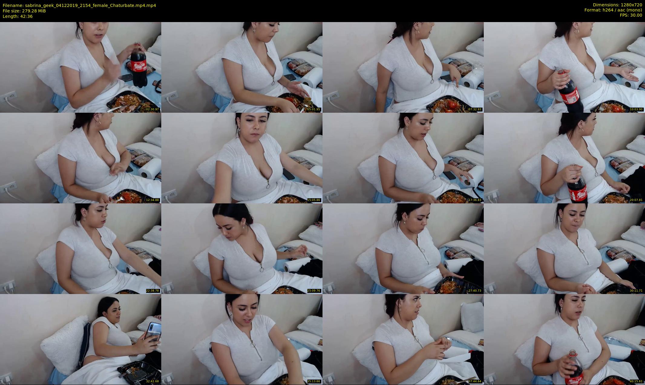 sabrina_geek — 43 minute Chaturbate female cam show recording, 720p, Dec 4, 2019