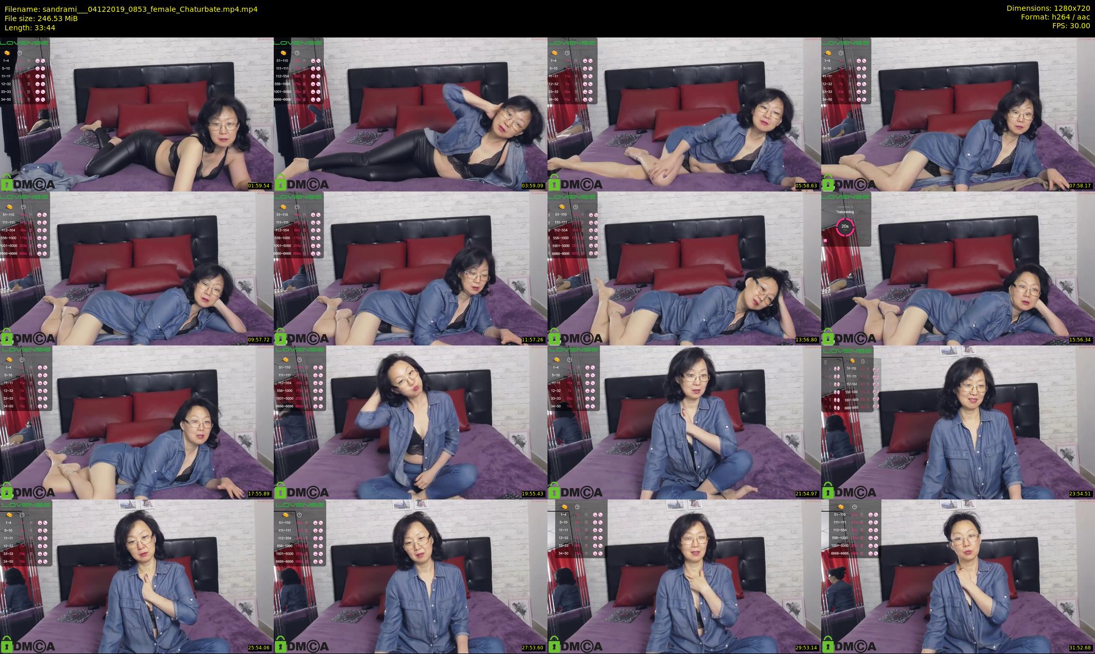 sandrami__ — 34 minute Chaturbate female cam show recording, 720p, Dec 4, 2019