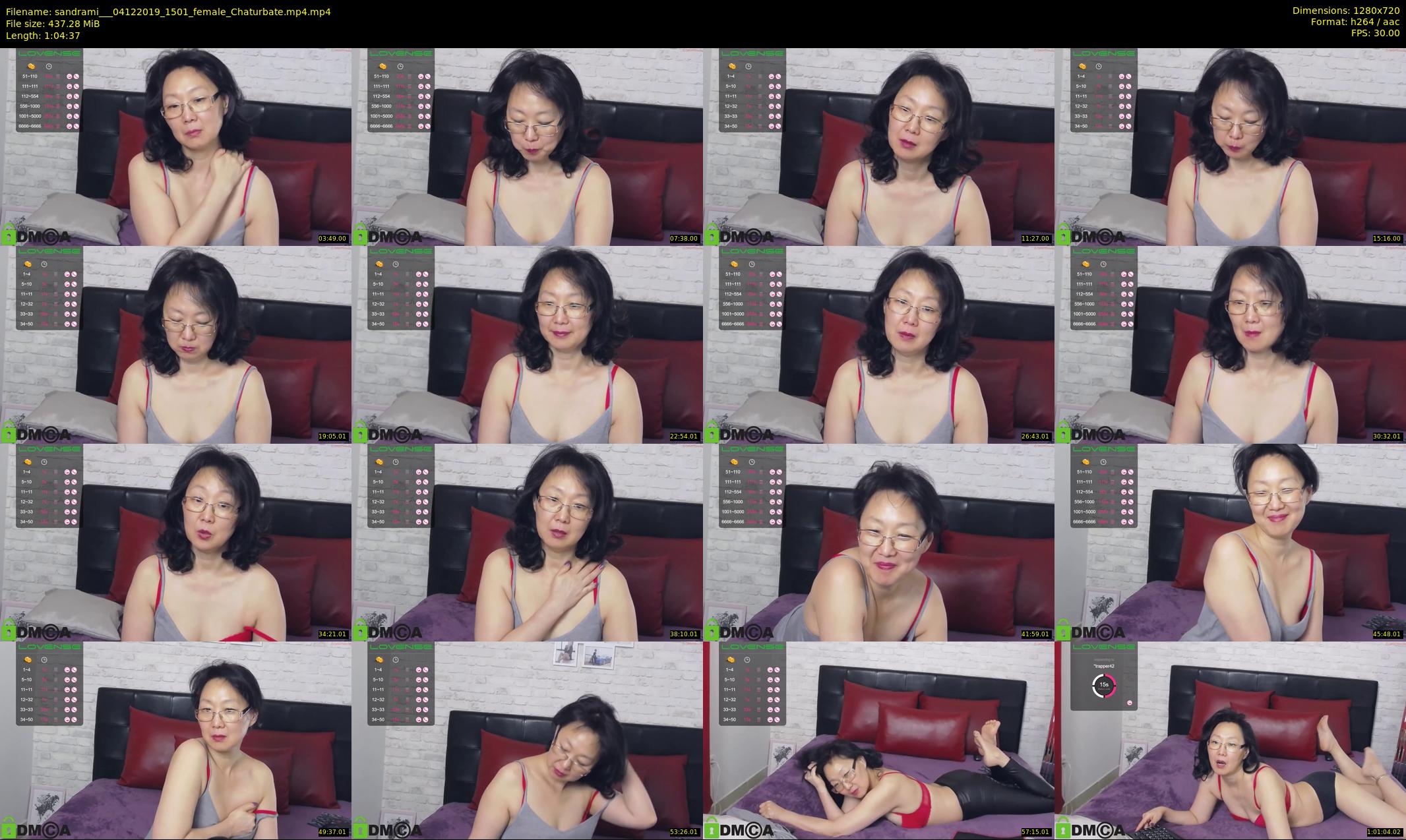 sandrami__ — 65 minute Chaturbate female cam show recording, 720p, Dec 4, 2019