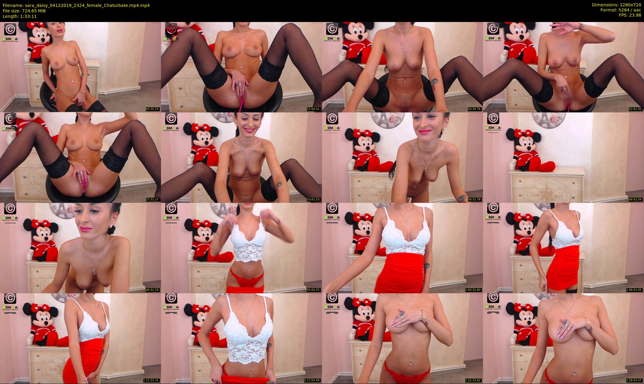 sara_daisy — 94 minute Chaturbate female cam show recording, 720p, Dec 4, 2019