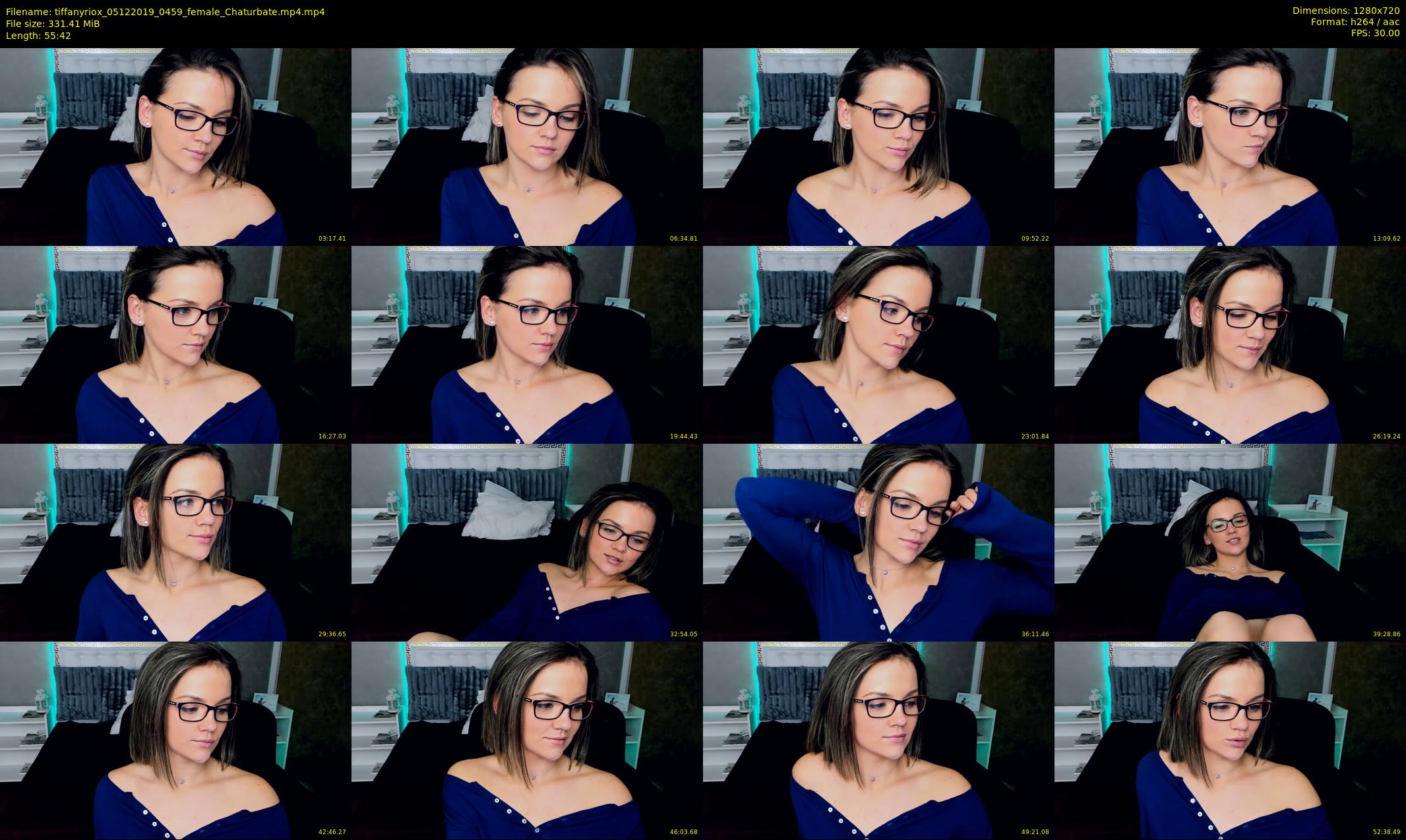 tiffanyriox — 56 minute Chaturbate female cam show recording, 720p, Dec 5, 2019