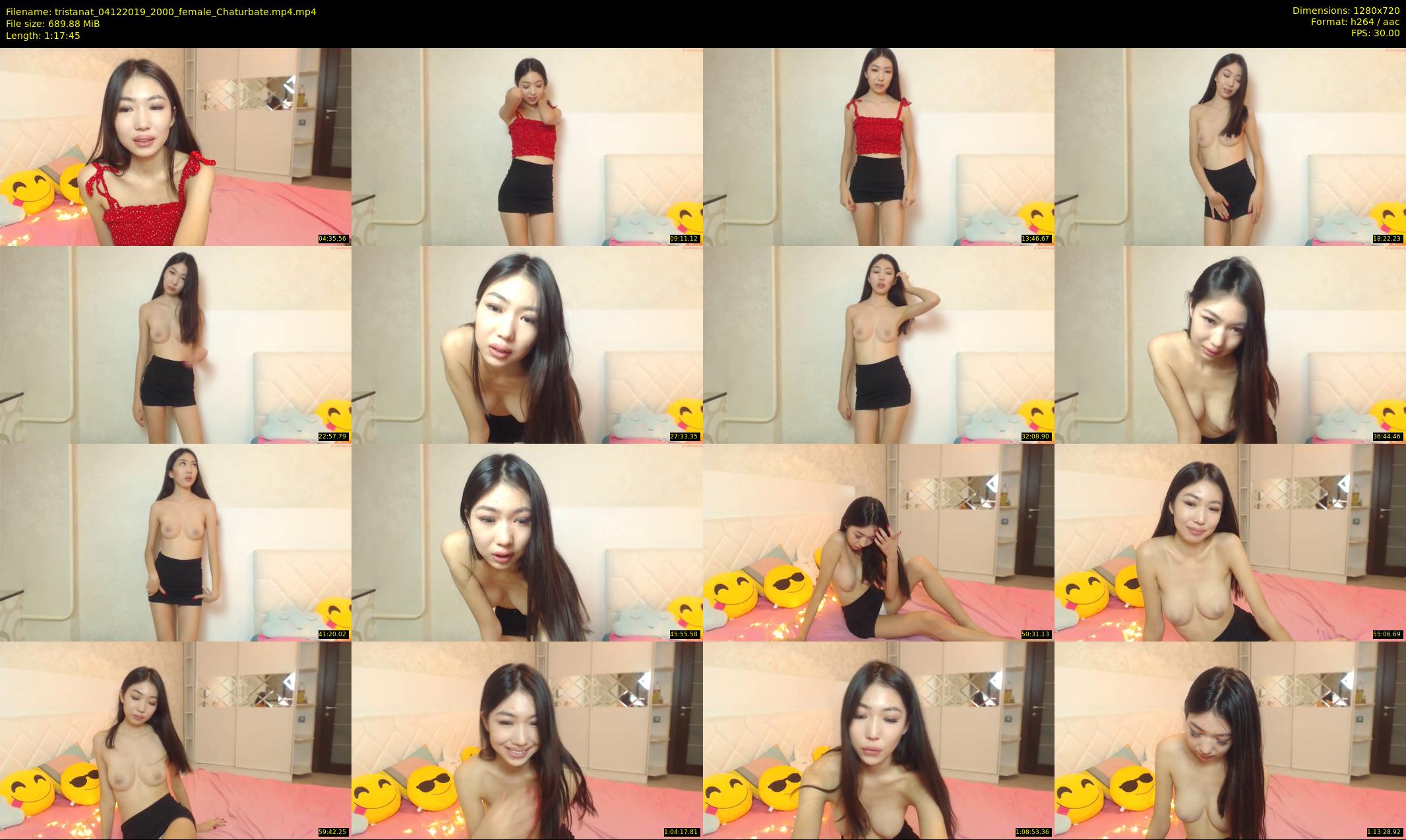 tristanat — 78 minute Chaturbate female cam show recording, 720p, Dec 4, 2019