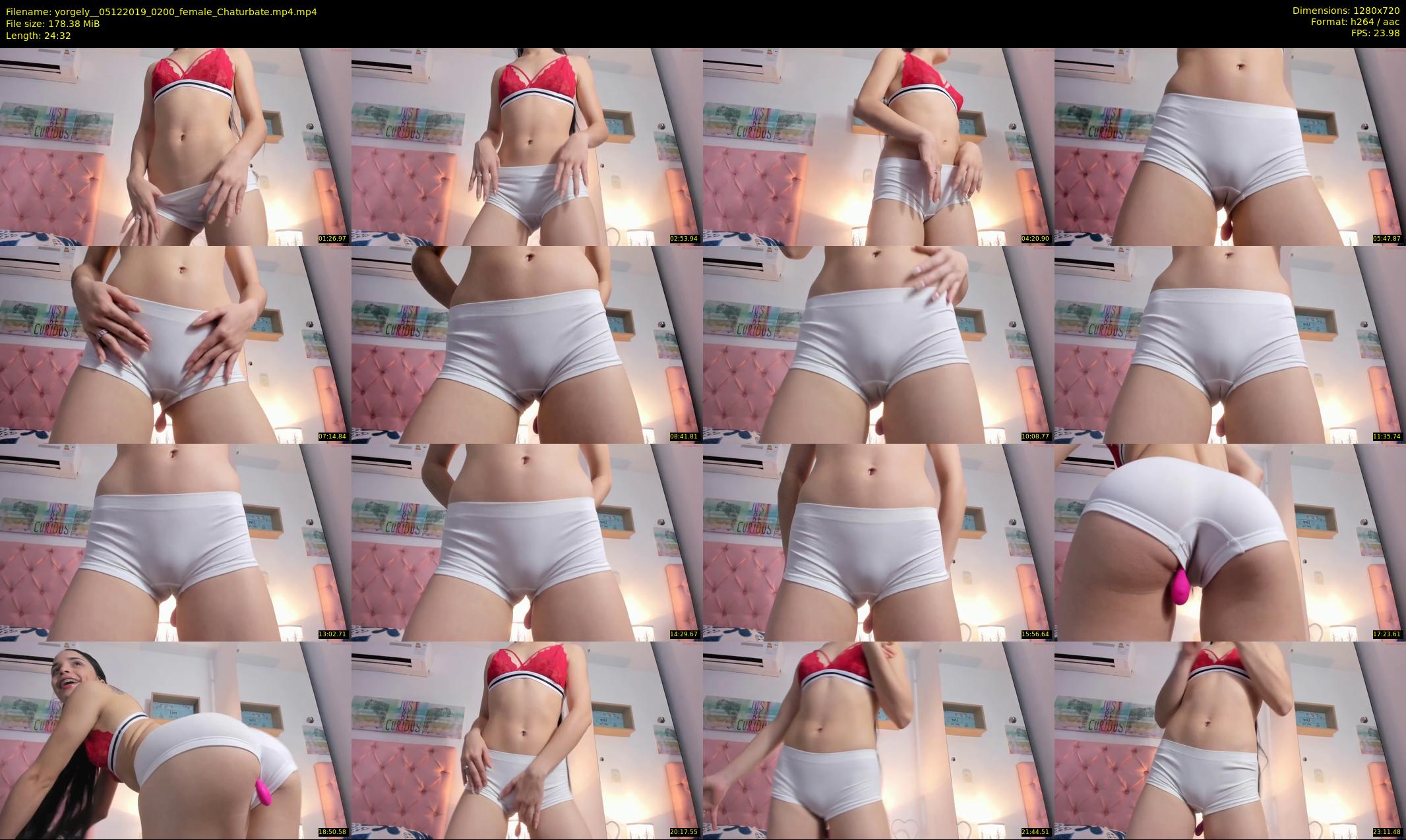yorgely_ — 25 minute Chaturbate female cam show recording, 720p, Dec 5, 2019