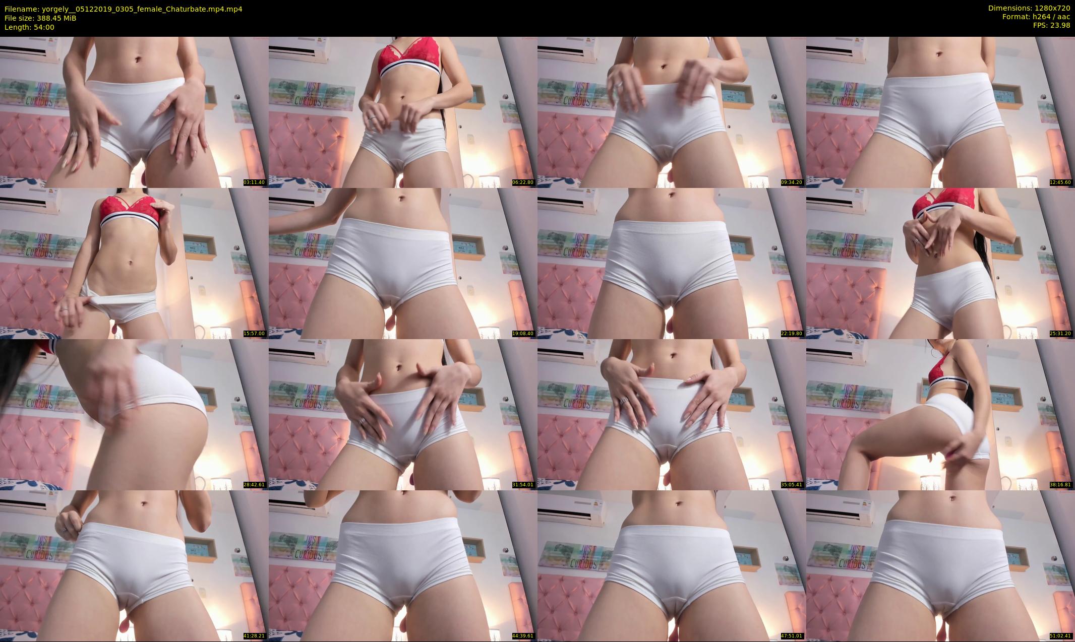 yorgely_ — 54 minute Chaturbate female cam show recording, 720p, Dec 5, 2019