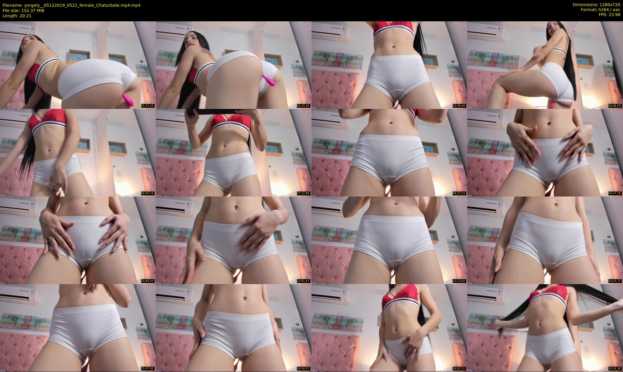 yorgely_ — 21 minute Chaturbate female cam show recording, 720p, Dec 5, 2019