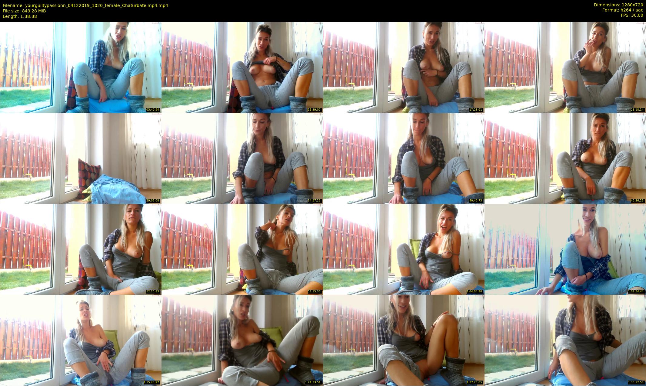 yourguiltypassionn — 99 minute Chaturbate female cam show recording, 720p, Dec 4, 2019
