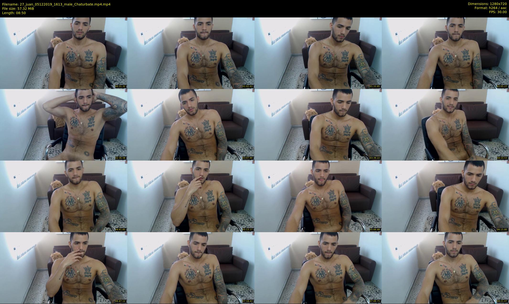27_juan — 9 minute Chaturbate male cam show recording, 720p, Dec 5, 2019