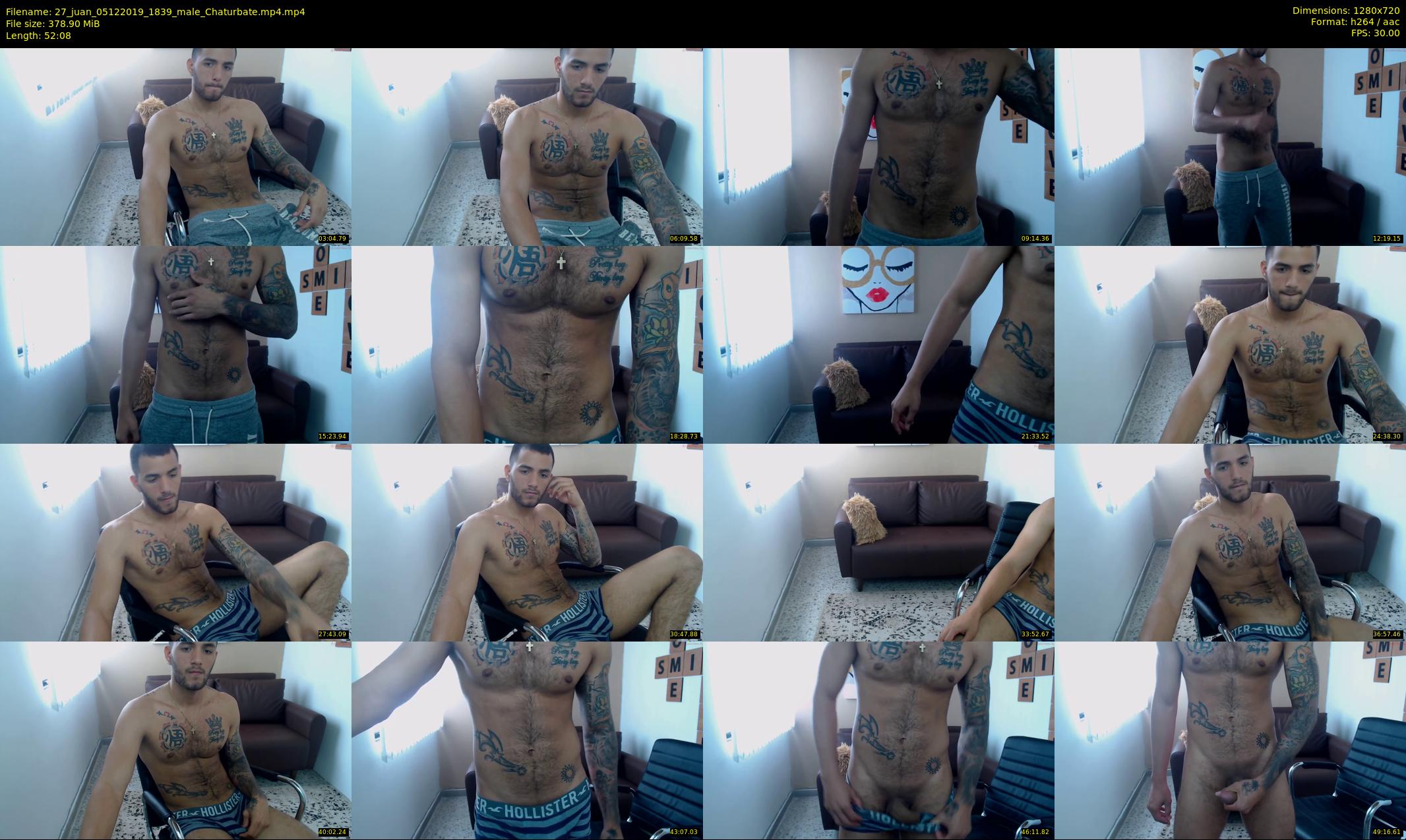 27_juan — 53 minute Chaturbate male cam show recording, 720p, Dec 5, 2019