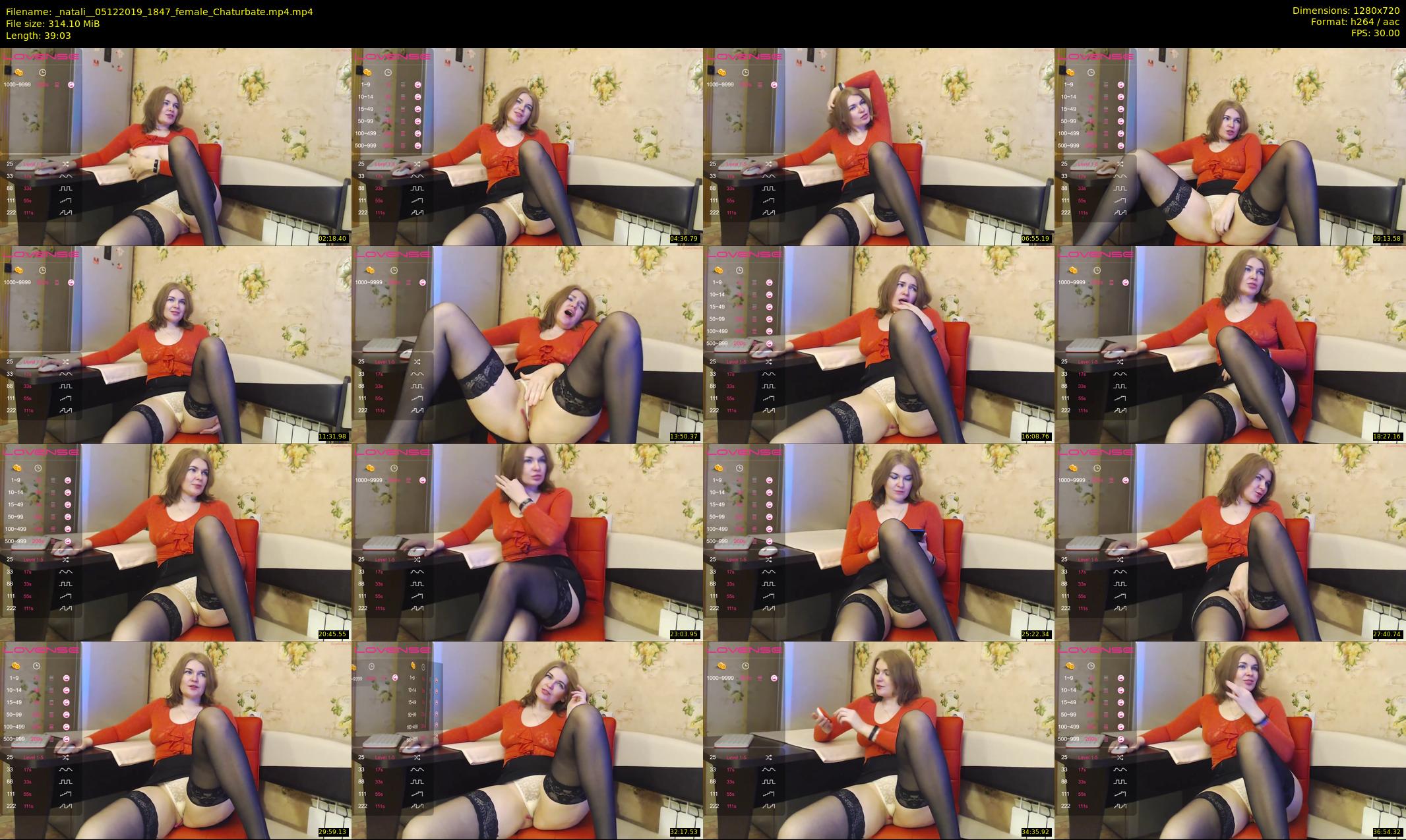 _natali_ — 40 minute Chaturbate female cam show recording, 720p, Dec 5, 2019