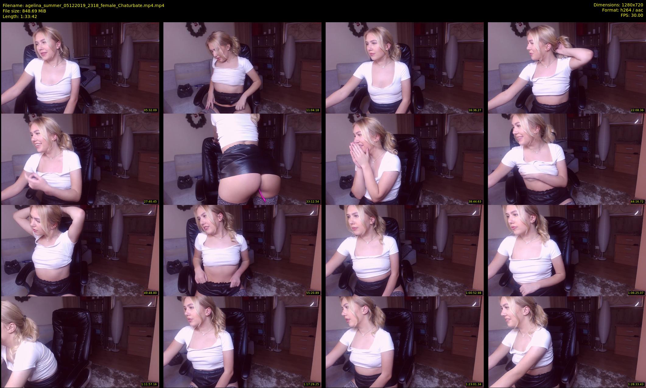 agelina_summer — 94 minute Chaturbate female cam show recording, 720p, Dec 5, 2019
