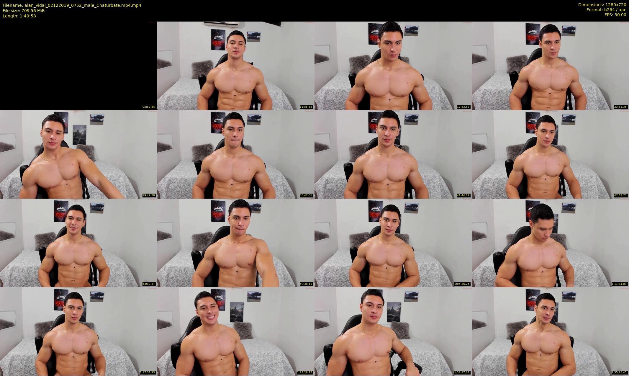 alan_vidal — 101 minute Chaturbate male cam show recording, 720p, Dec 2, 2019