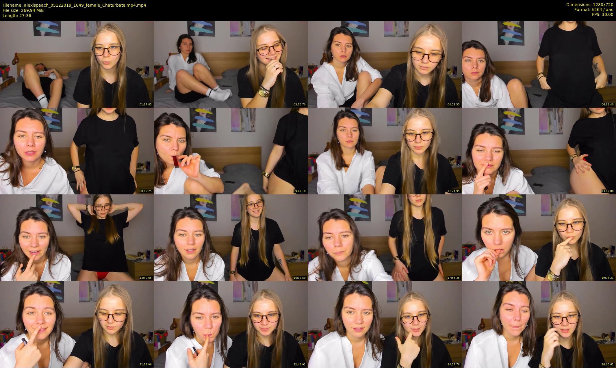 alexispeach — 28 minute Chaturbate female cam show recording, 720p, Dec 5, 2019