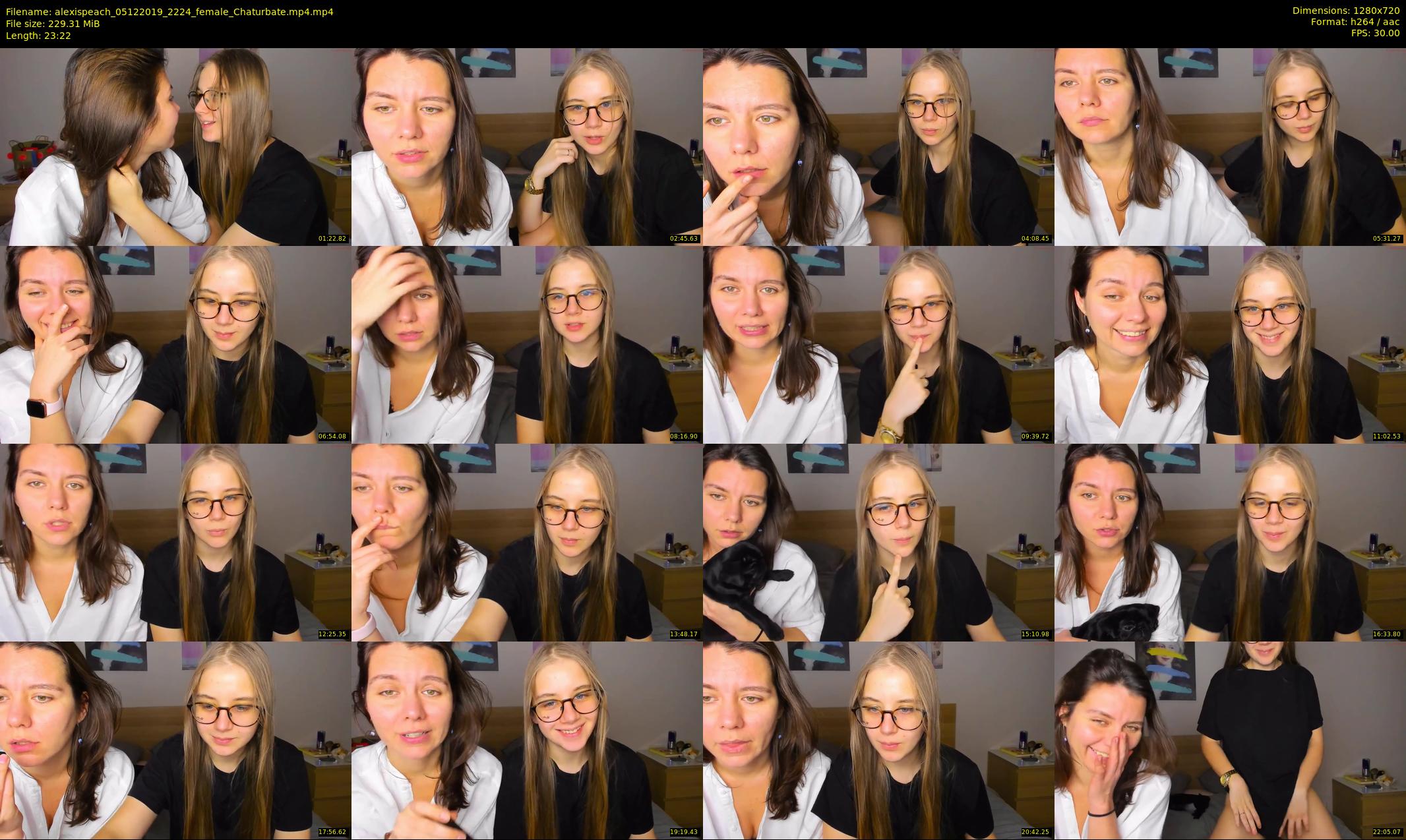 alexispeach — 24 minute Chaturbate female cam show recording, 720p, Dec 5, 2019