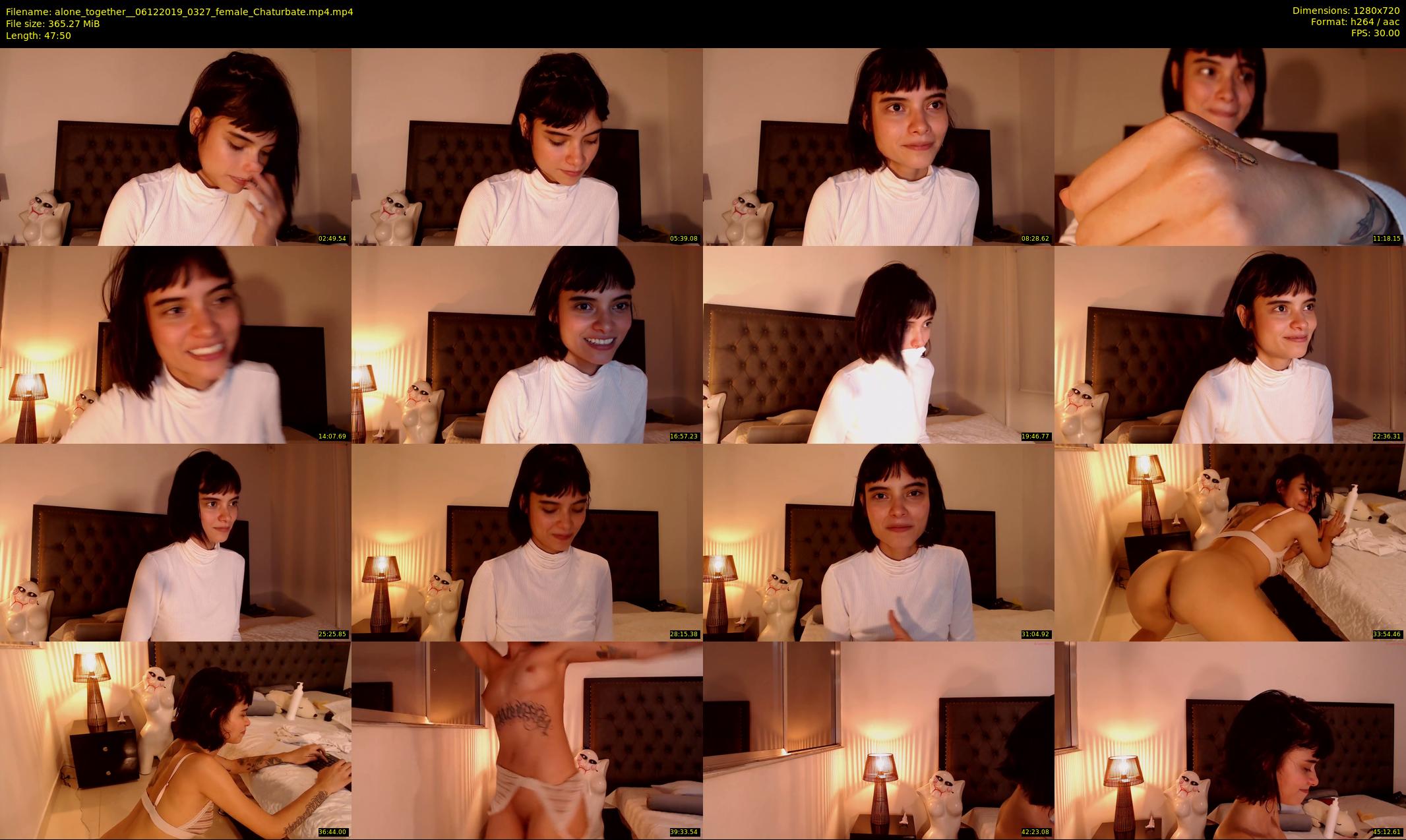 alone_together_ — 48 minute Chaturbate female cam show recording, 720p, Dec 6, 2019