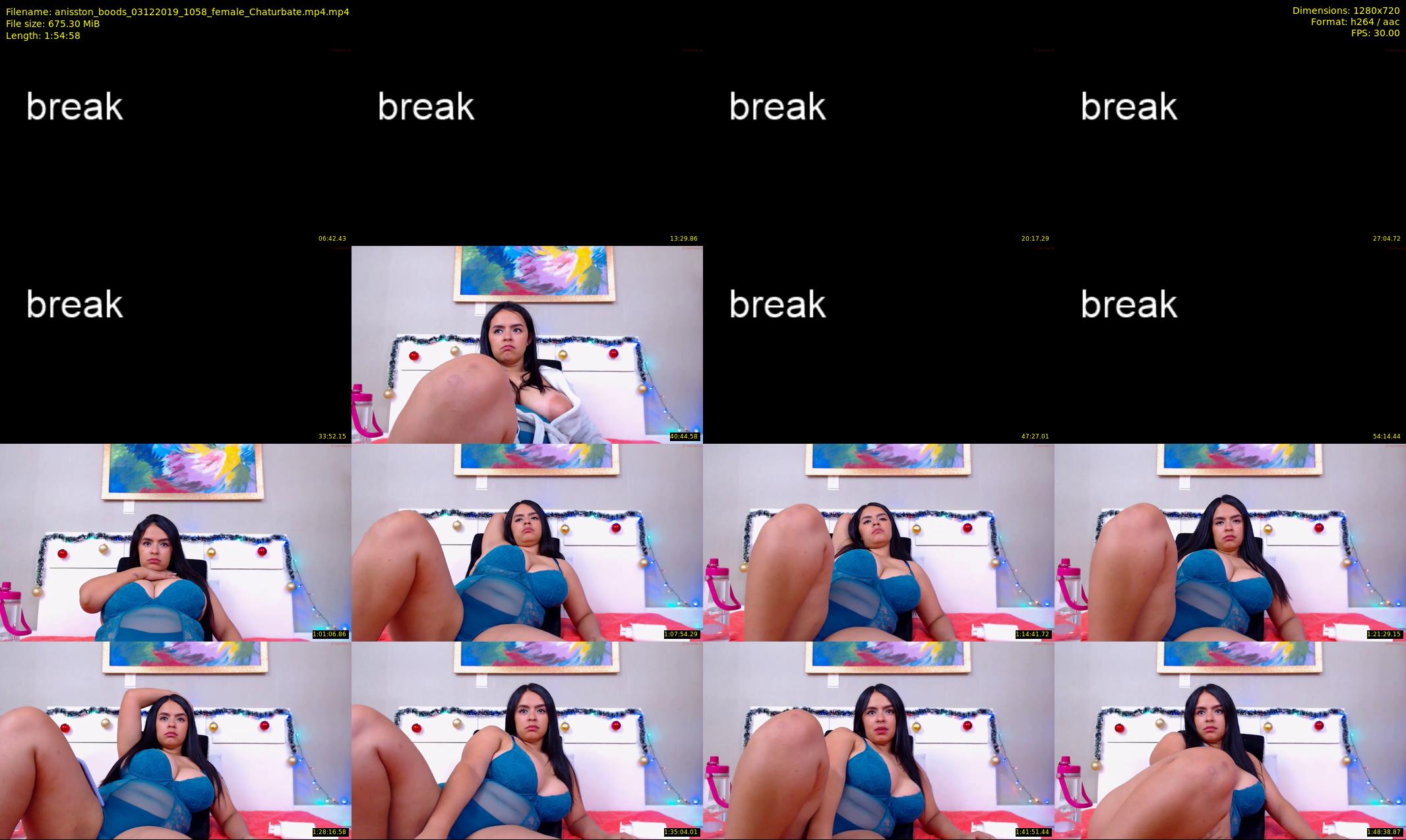 anisston_boods — 115 minute Chaturbate female cam show recording, 720p, Dec 3, 2019