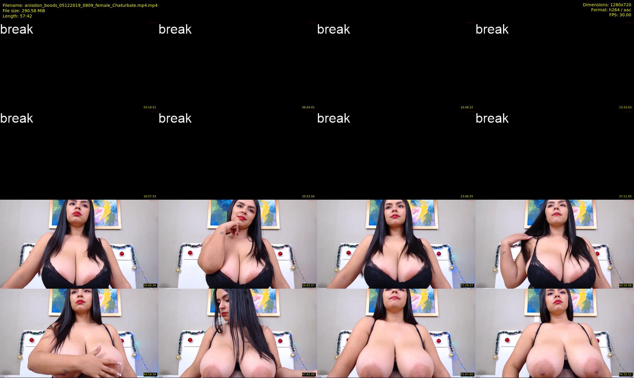 anisston_boods — 58 minute Chaturbate female cam show recording, 720p, Dec 5, 2019