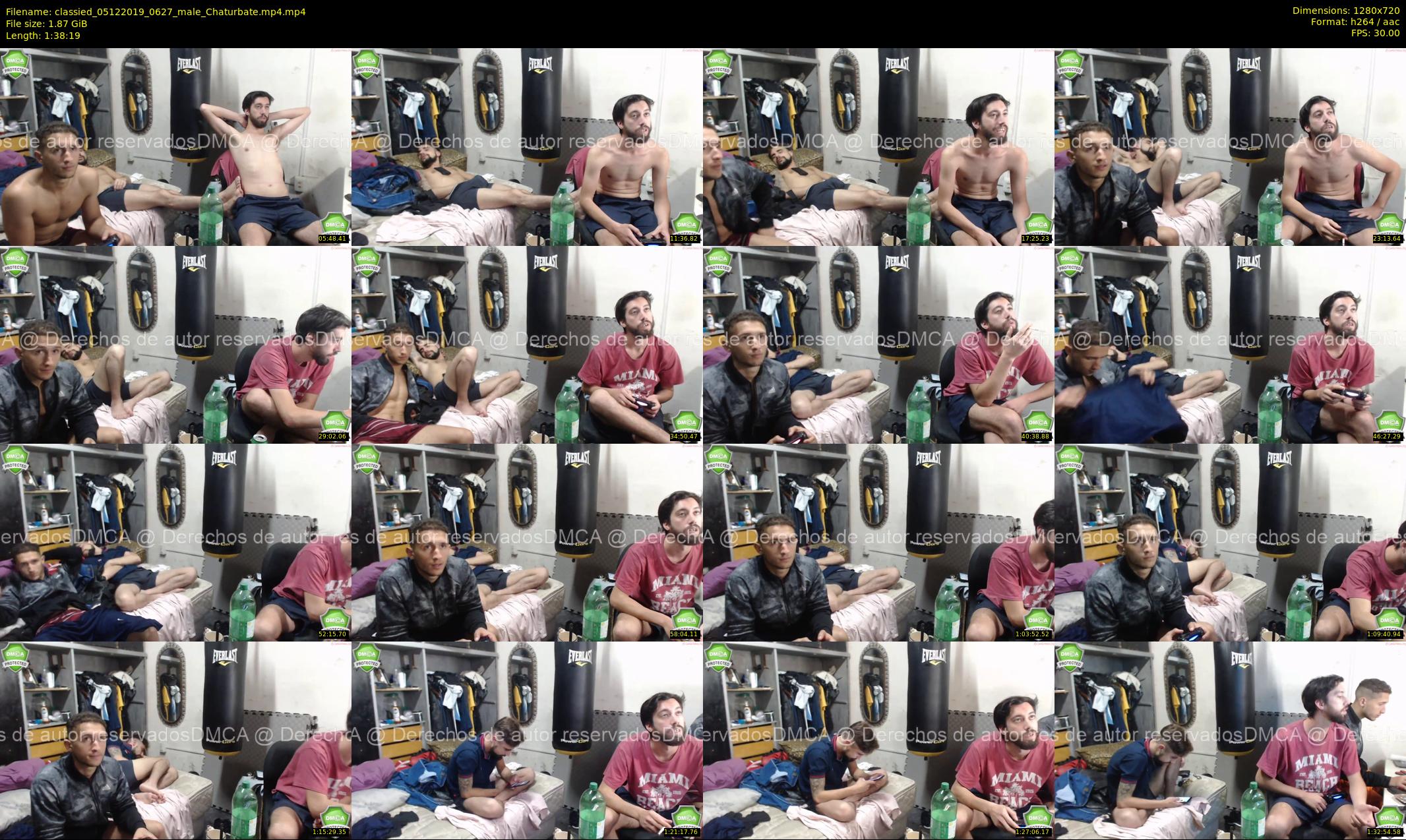 classied — 99 minute Chaturbate male cam show recording, 720p, Dec 5, 2019