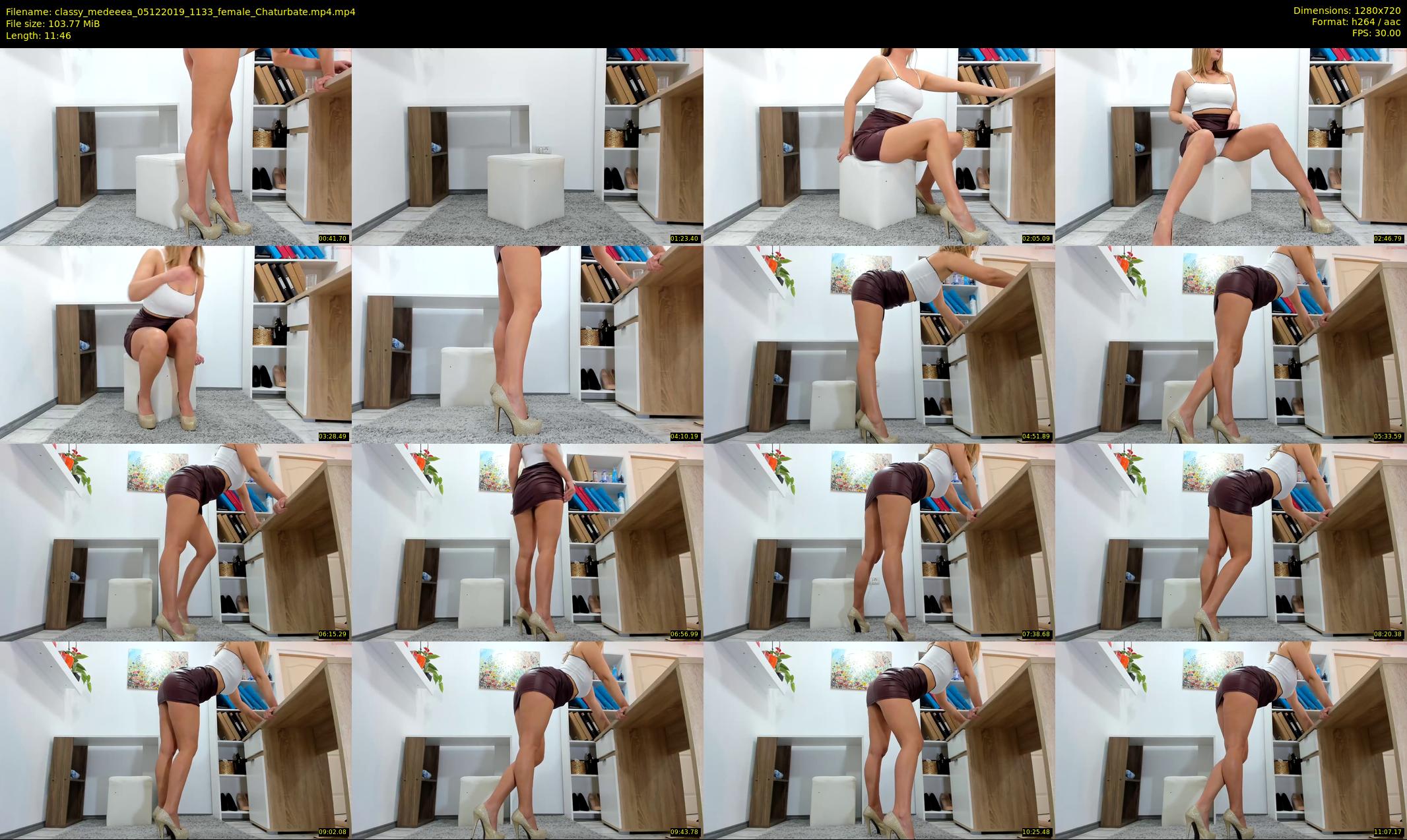 classy_medeeea — 12 minute Chaturbate female cam show recording, 720p, Dec 5, 2019