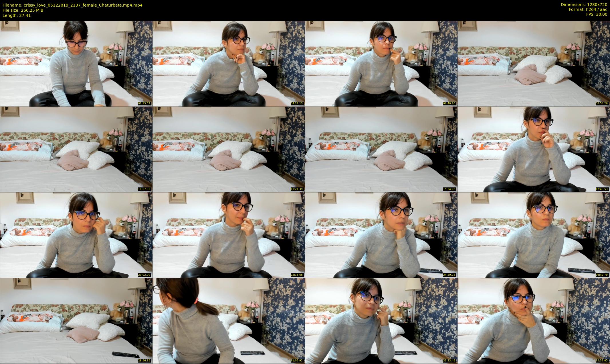 crissy_love — 38 minute Chaturbate female cam show recording, 720p, Dec 5, 2019