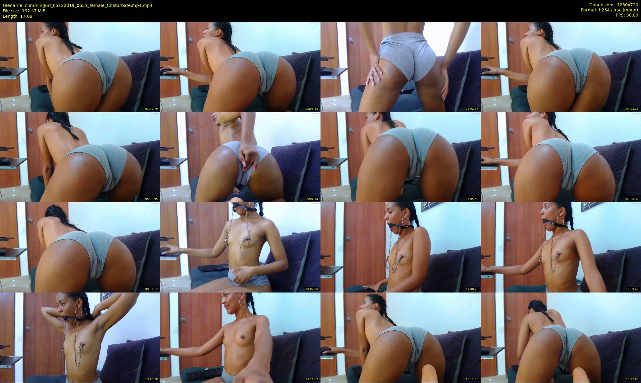 cummingurl — 18 minute Chaturbate couple cam show recording, 720p, Dec 5, 2019