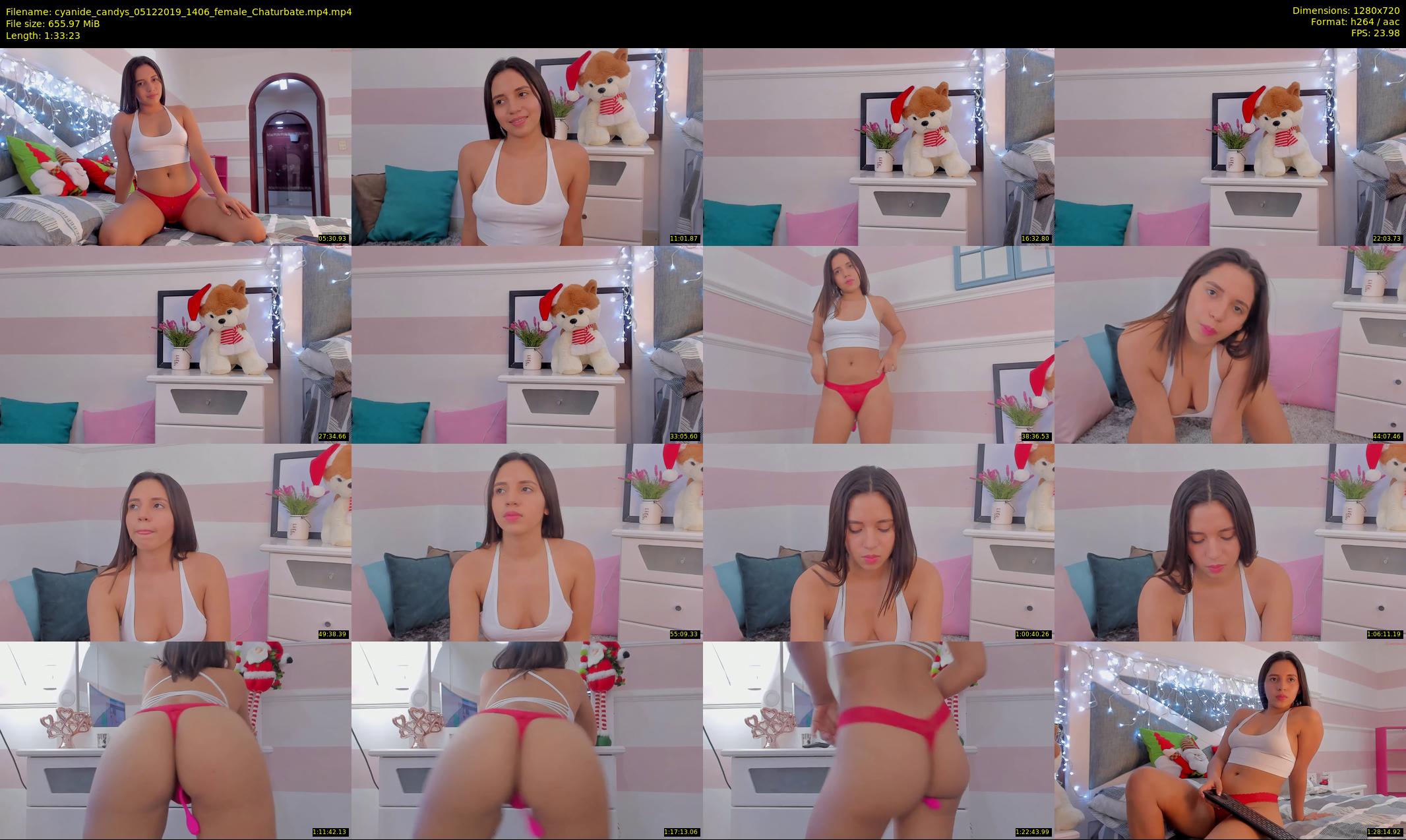cyanide_candys — 94 minute Chaturbate female cam show recording, 720p, Dec 5, 2019
