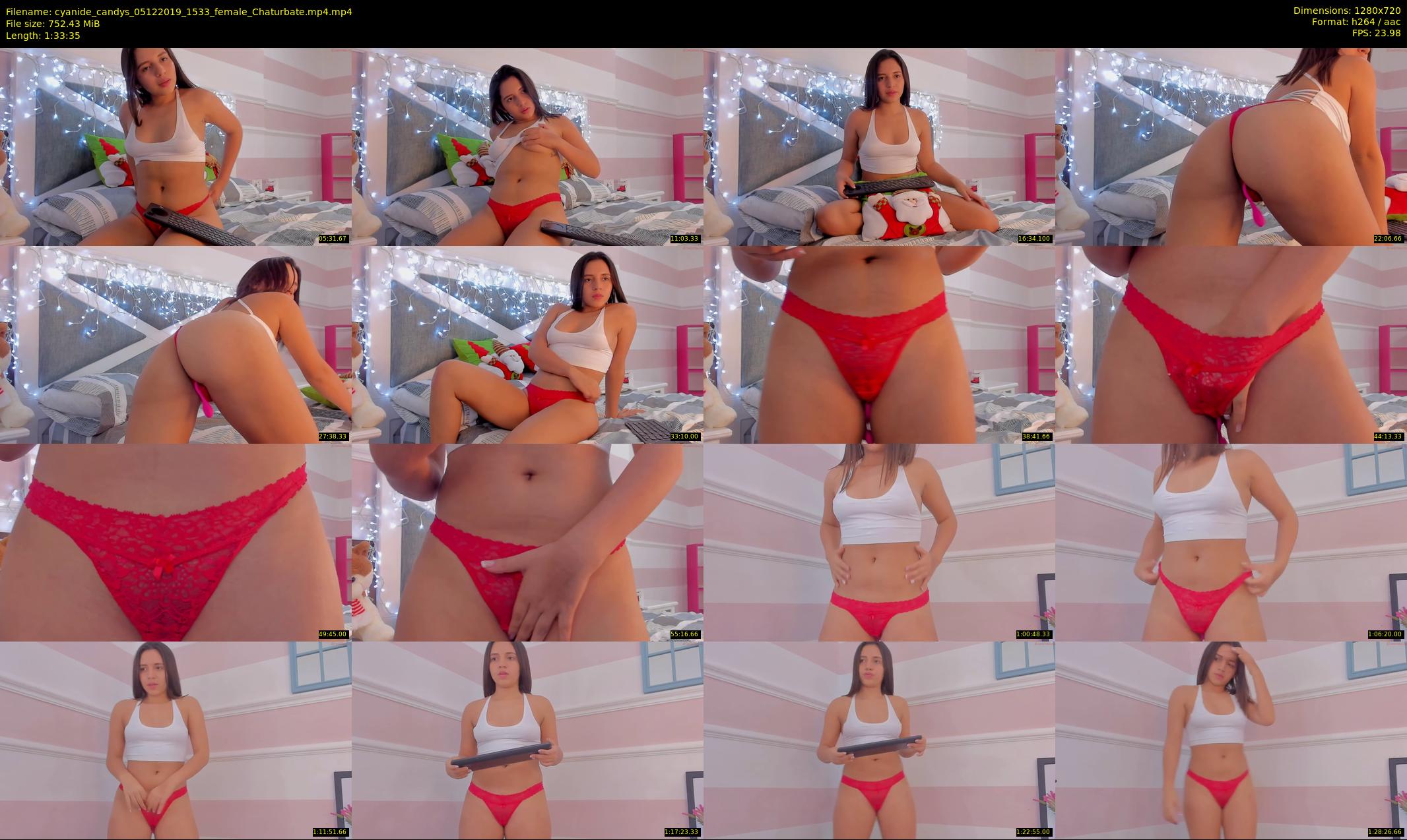 cyanide_candys — 94 minute Chaturbate female cam show recording, 720p, Dec 5, 2019