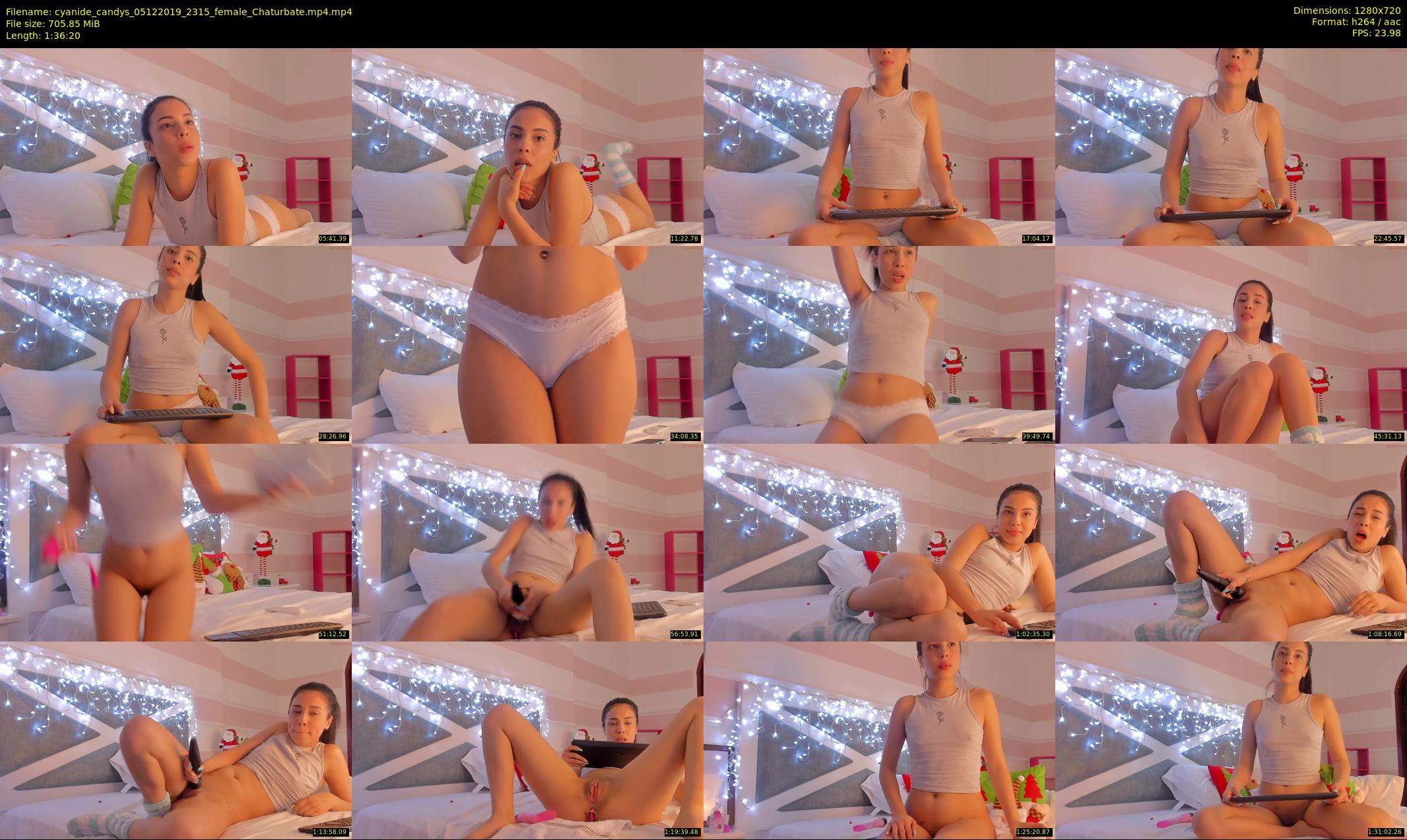 cyanide_candys — 97 minute Chaturbate female cam show recording, 720p, Dec 5, 2019