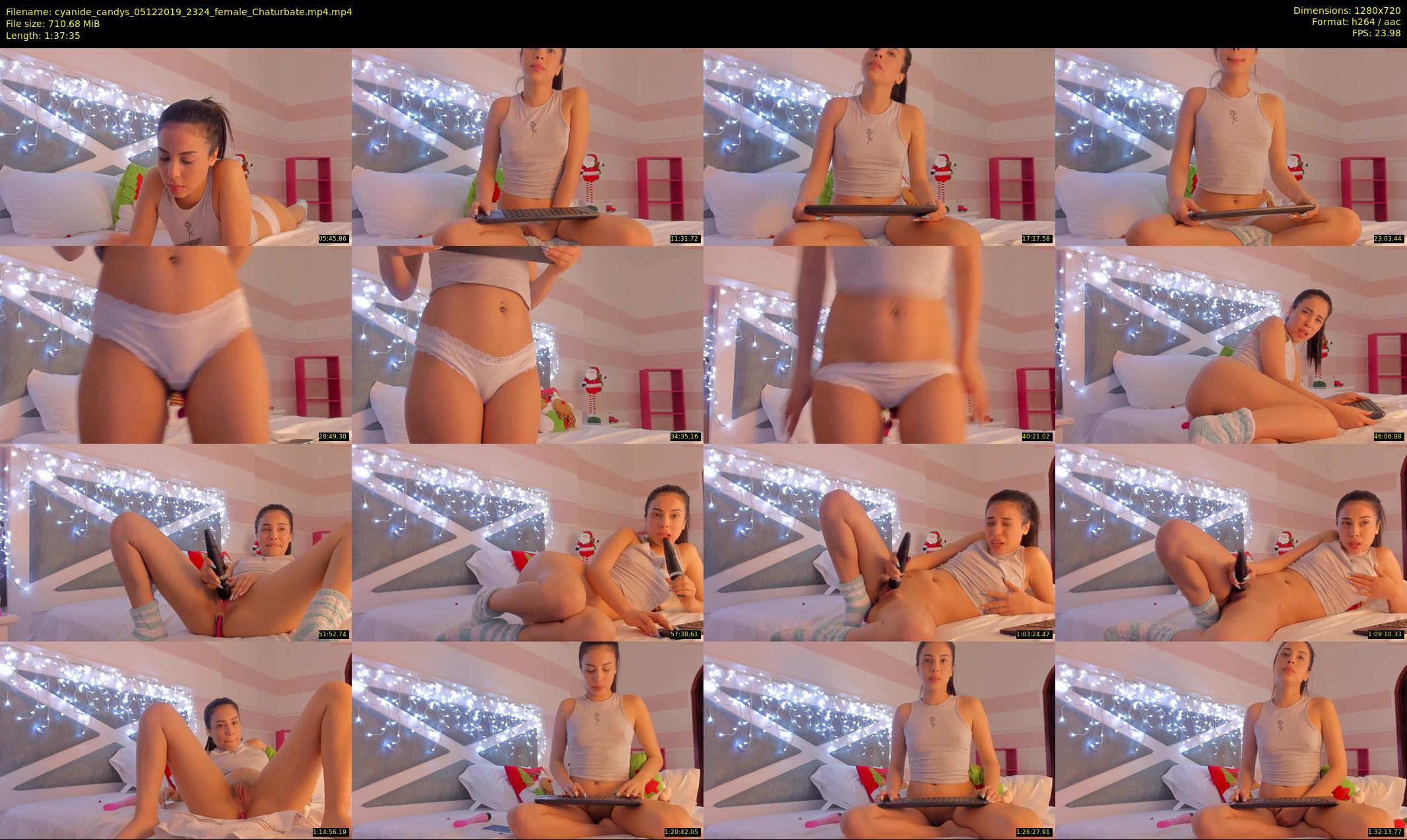 cyanide_candys — 98 minute Chaturbate female cam show recording, 720p, Dec 5, 2019