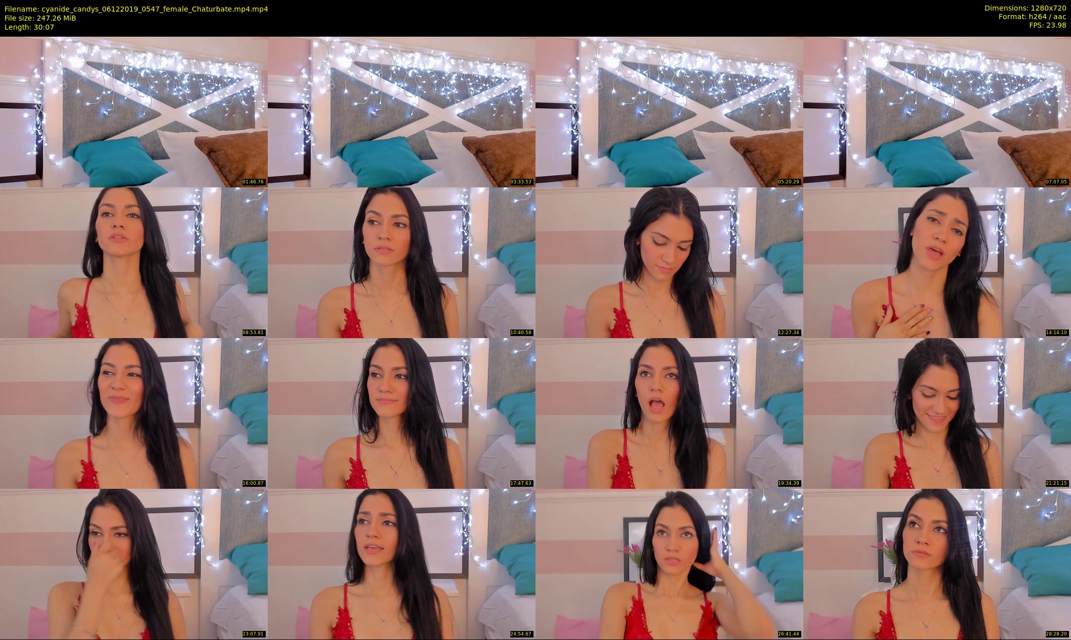 cyanide_candys — 31 minute Chaturbate female cam show recording, 720p, Dec 6, 2019