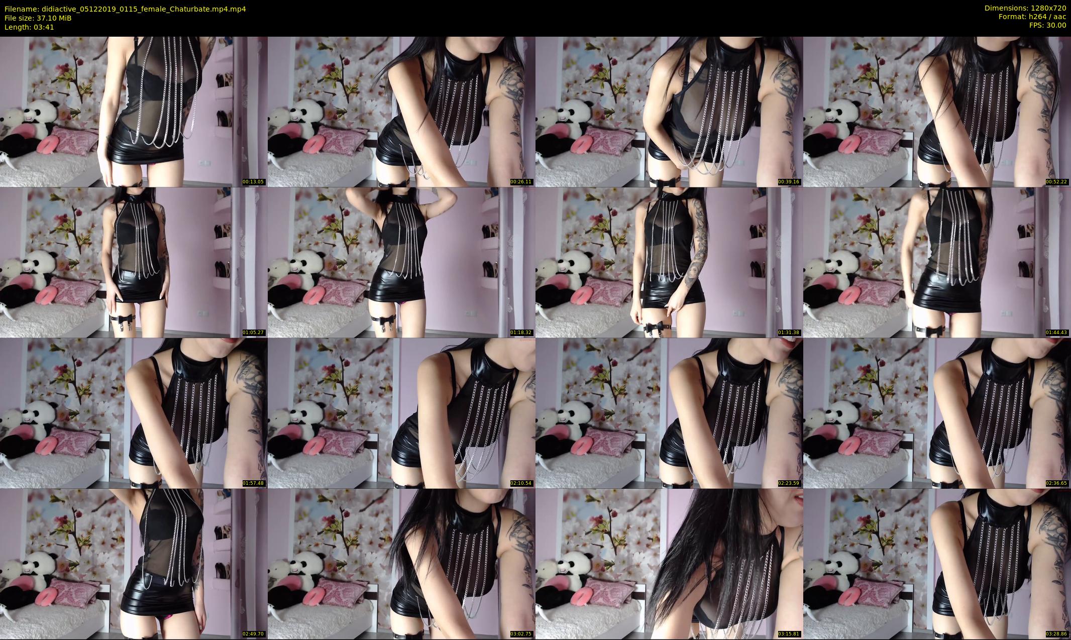 didiactive — 4 minute Chaturbate female cam show recording, 720p, Dec 5, 2019