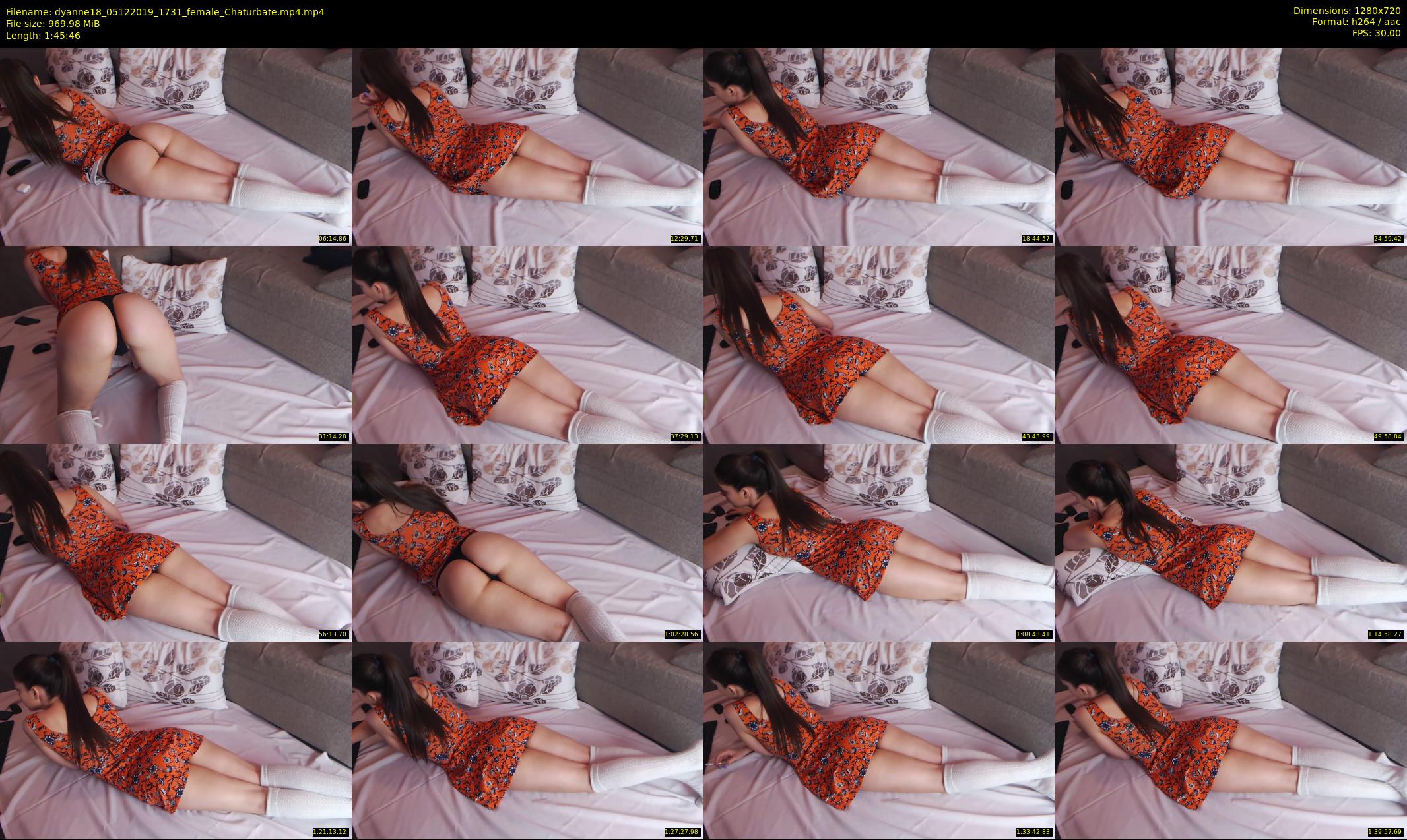 dyanne18 — 106 minute Chaturbate female cam show recording, 720p, Dec 5, 2019