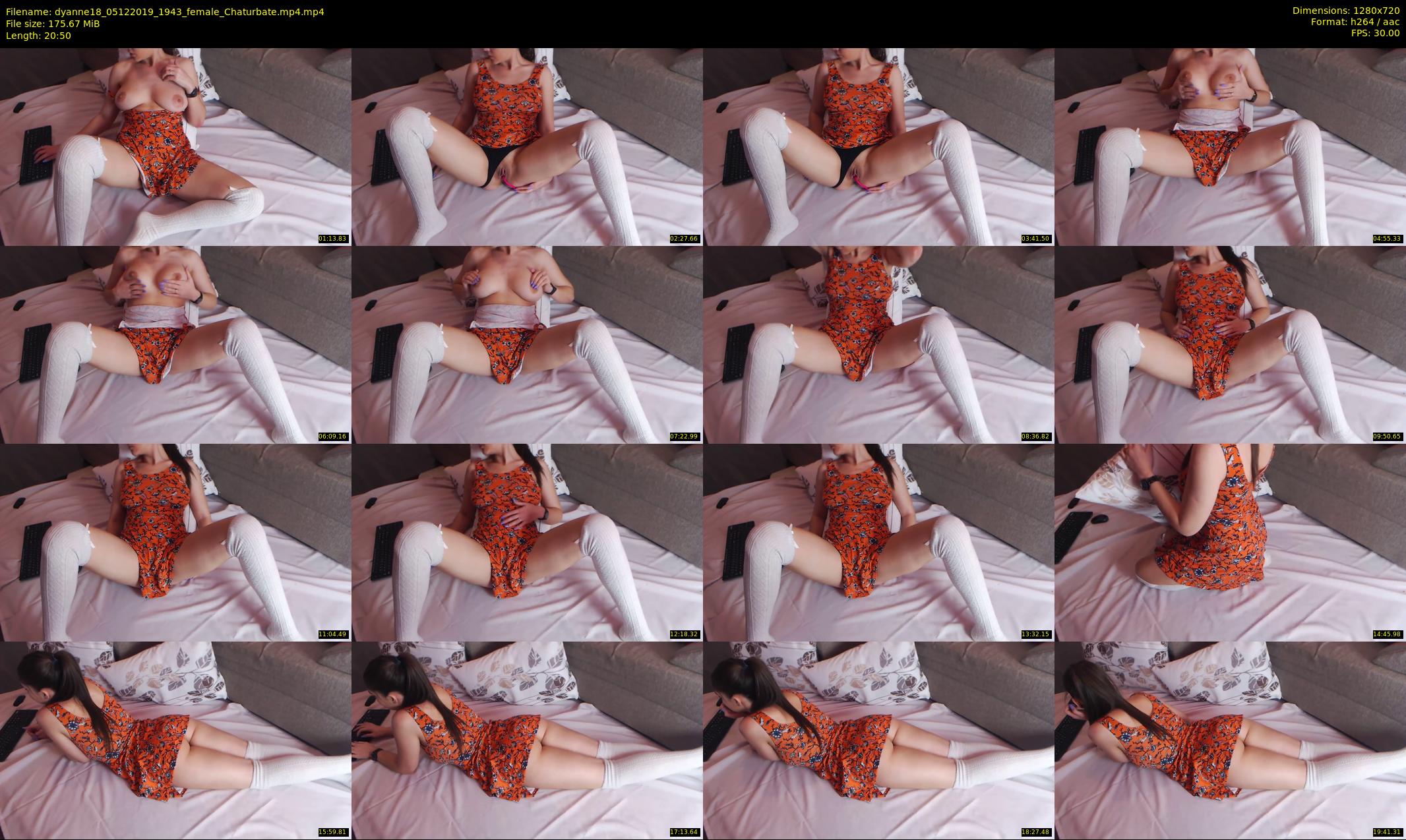 dyanne18 — 21 minute Chaturbate female cam show recording, 720p, Dec 5, 2019