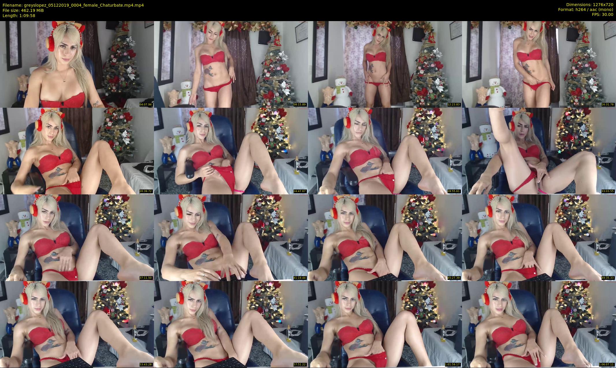greyslopez — 70 minute Chaturbate female cam show recording, 720p, Dec 5, 2019