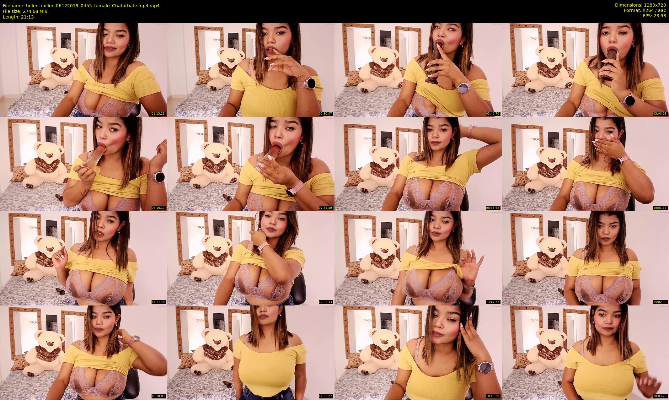 helen_miller — 22 minute Chaturbate female cam show recording, 720p, Dec 6, 2019