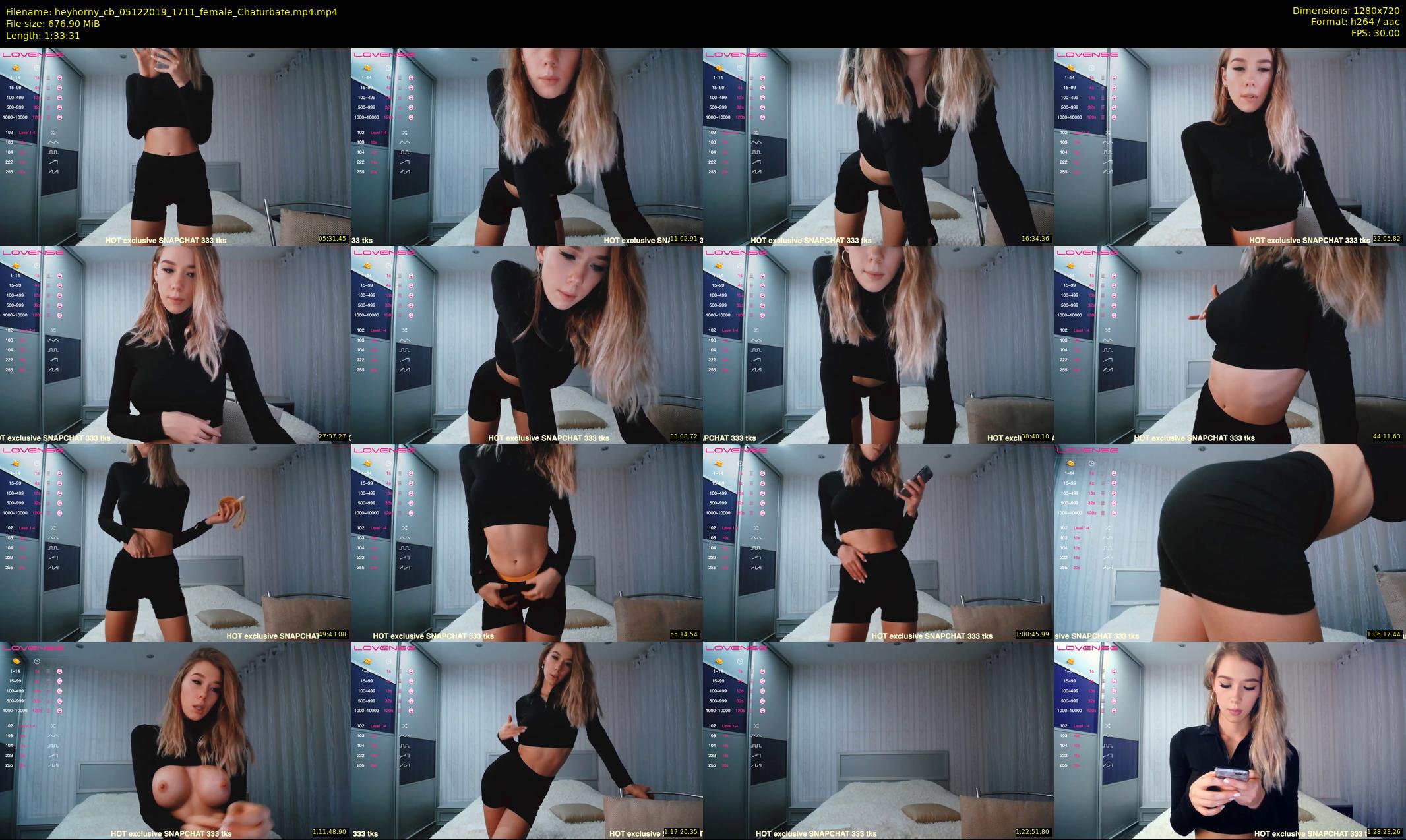 heyhorny_cb — 94 minute Chaturbate couple cam show recording, 720p, Dec 5, 2019