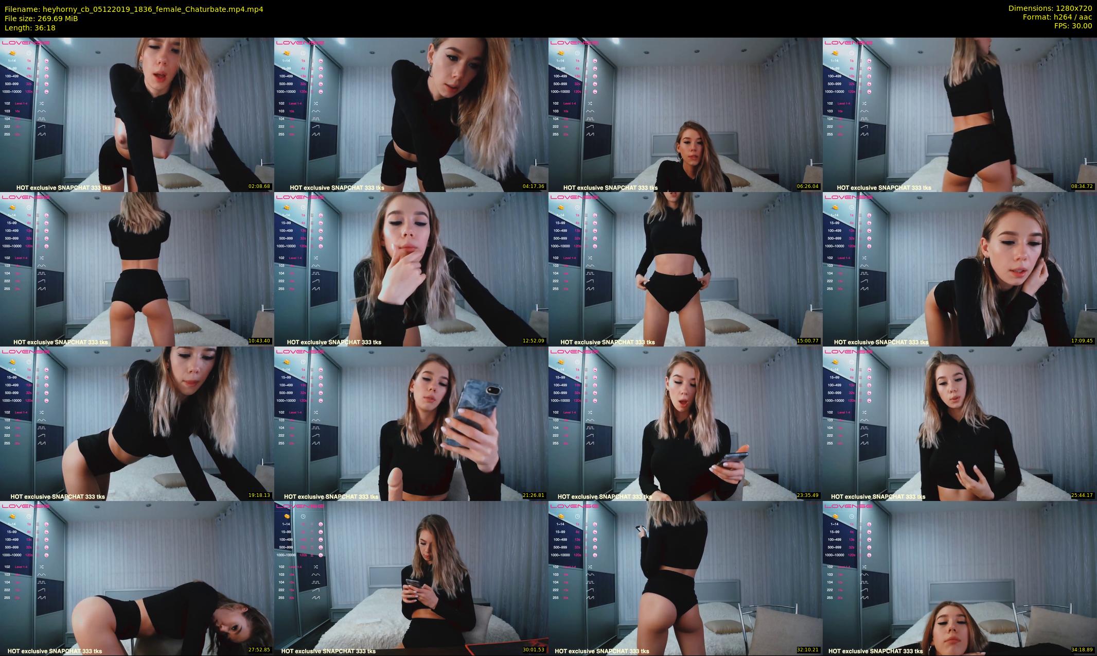 heyhorny_cb — 37 minute Chaturbate couple cam show recording, 720p, Dec 5, 2019