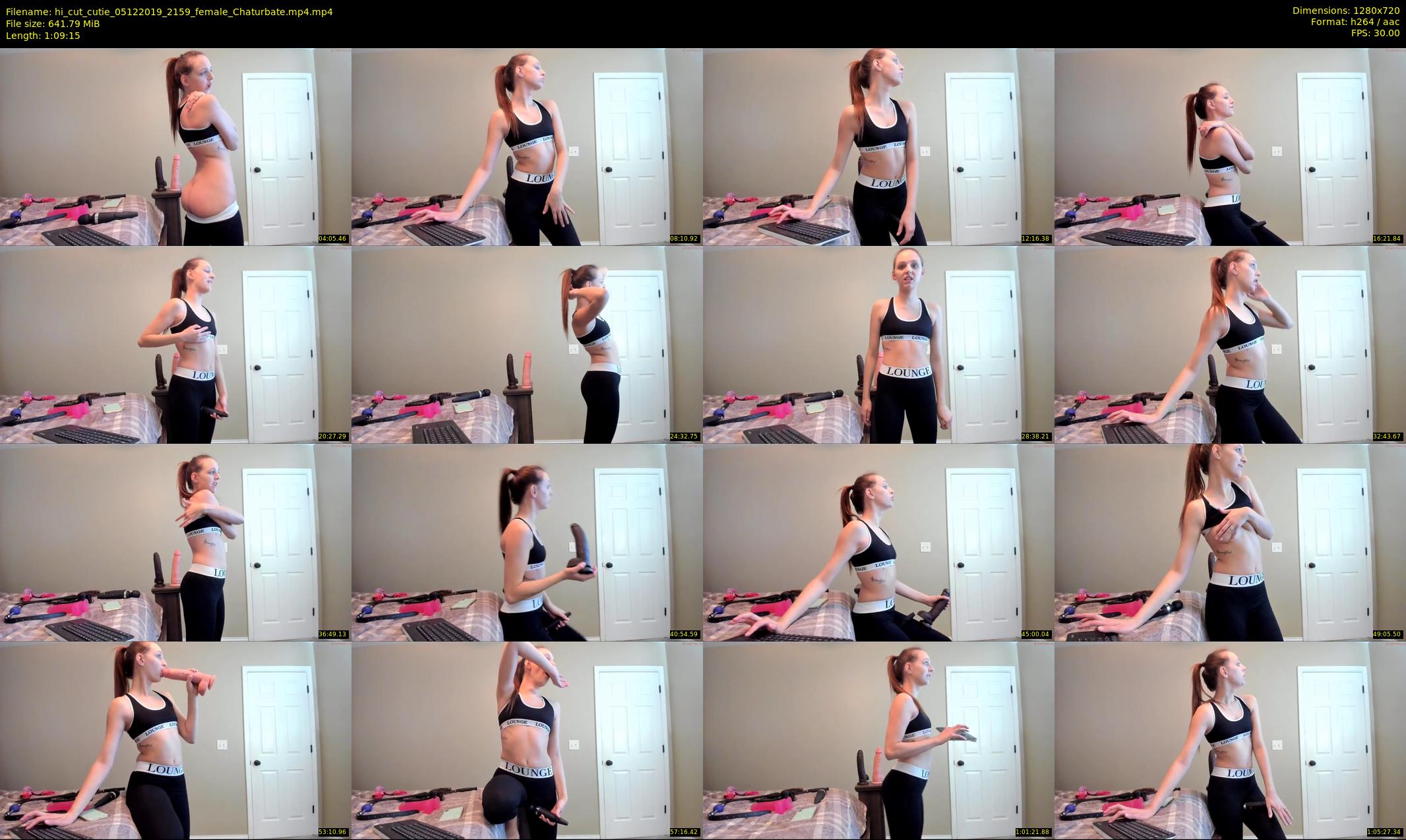 hi_cut_cutie — 70 minute Chaturbate female cam show recording, 720p, Dec 5, 2019