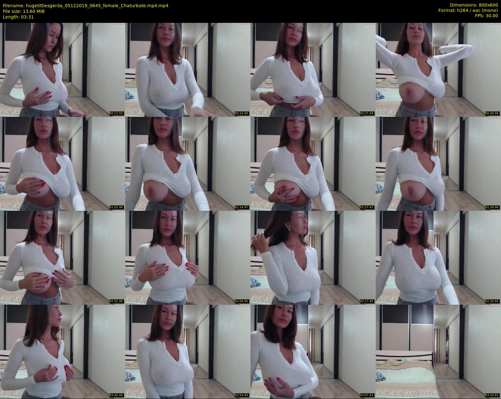 hugetittiesgerda — 4 minute Chaturbate female cam show recording, 480p, Dec 5, 2019
