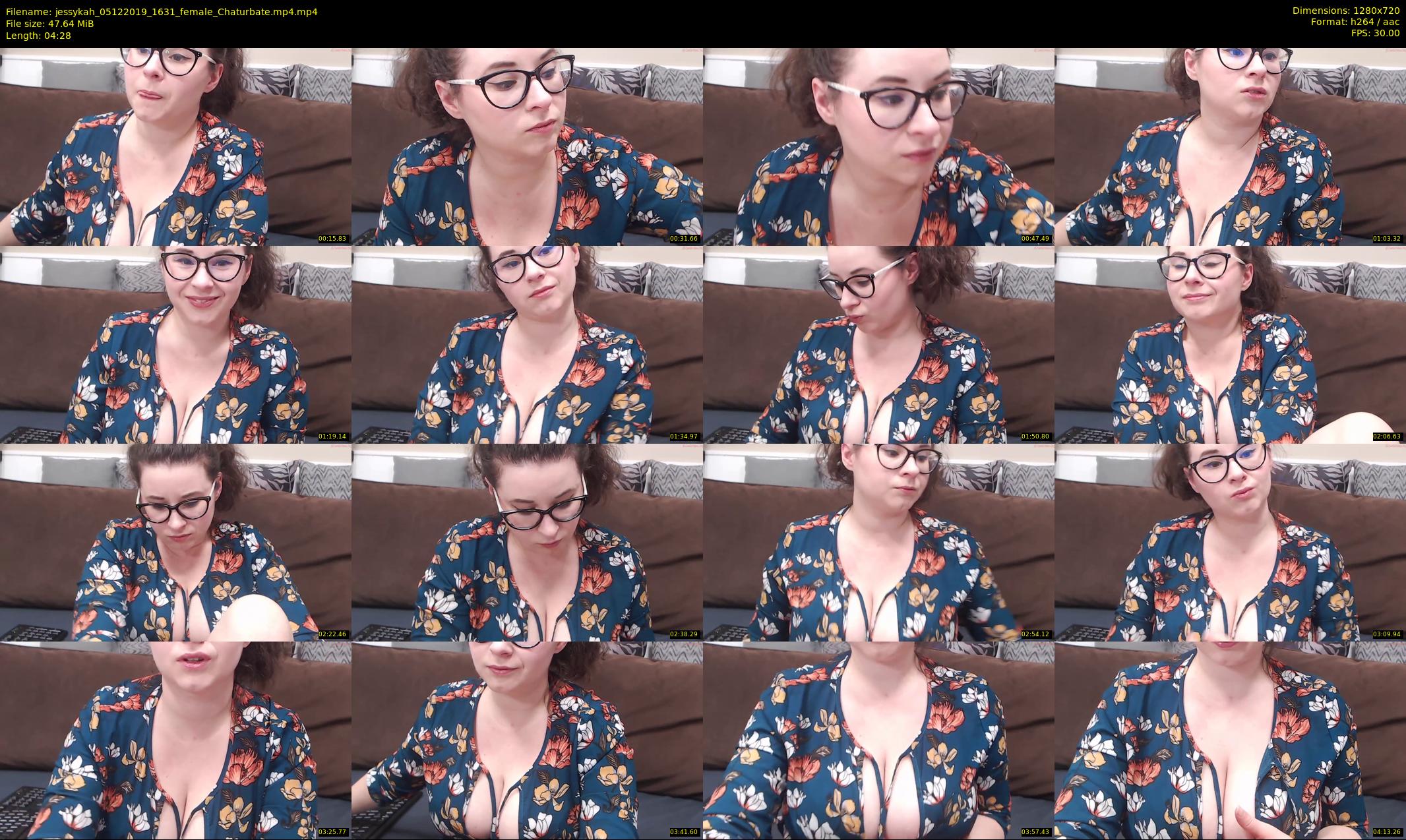 jessykah — 5 minute Chaturbate female cam show recording, 720p, Dec 5, 2019