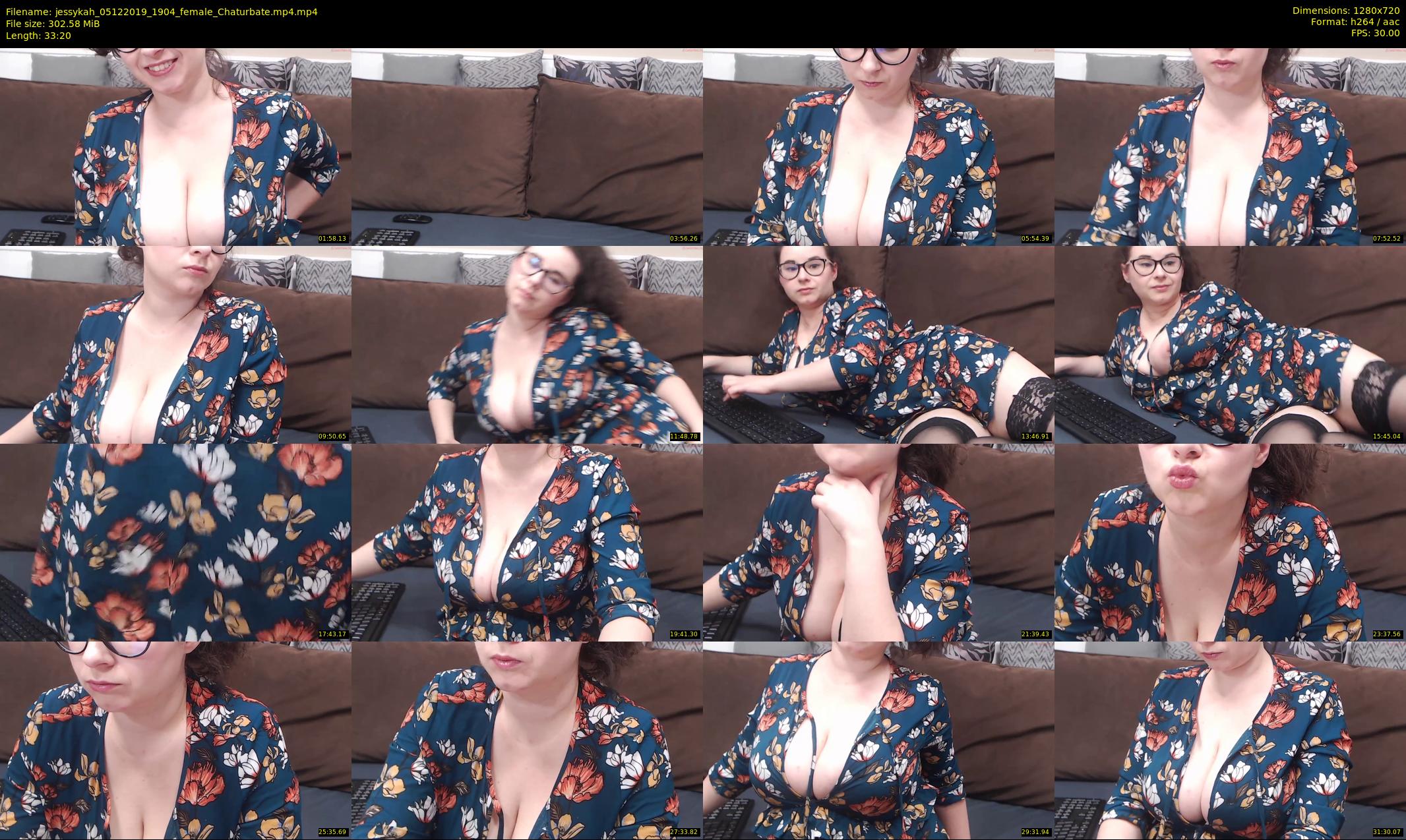 jessykah — 34 minute Chaturbate female cam show recording, 720p, Dec 5, 2019