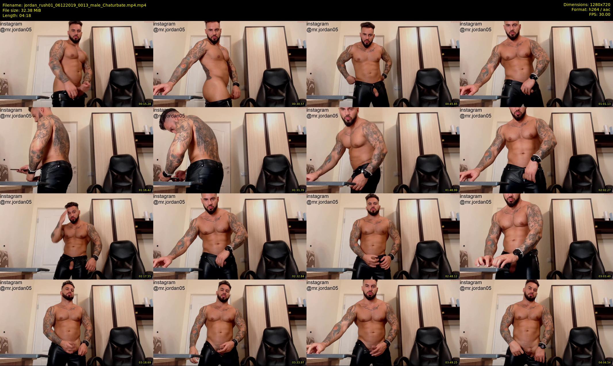 jordan_rush01 — 5 minute Chaturbate male cam show recording, 720p, Dec 6, 2019