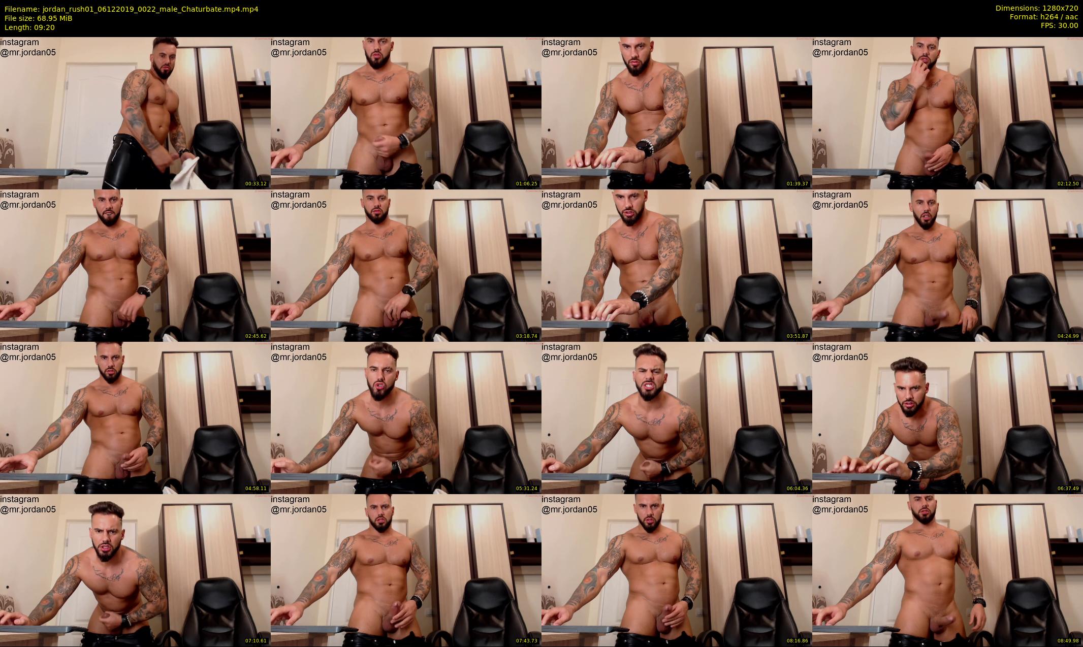 jordan_rush01 — 10 minute Chaturbate male cam show recording, 720p, Dec 6, 2019