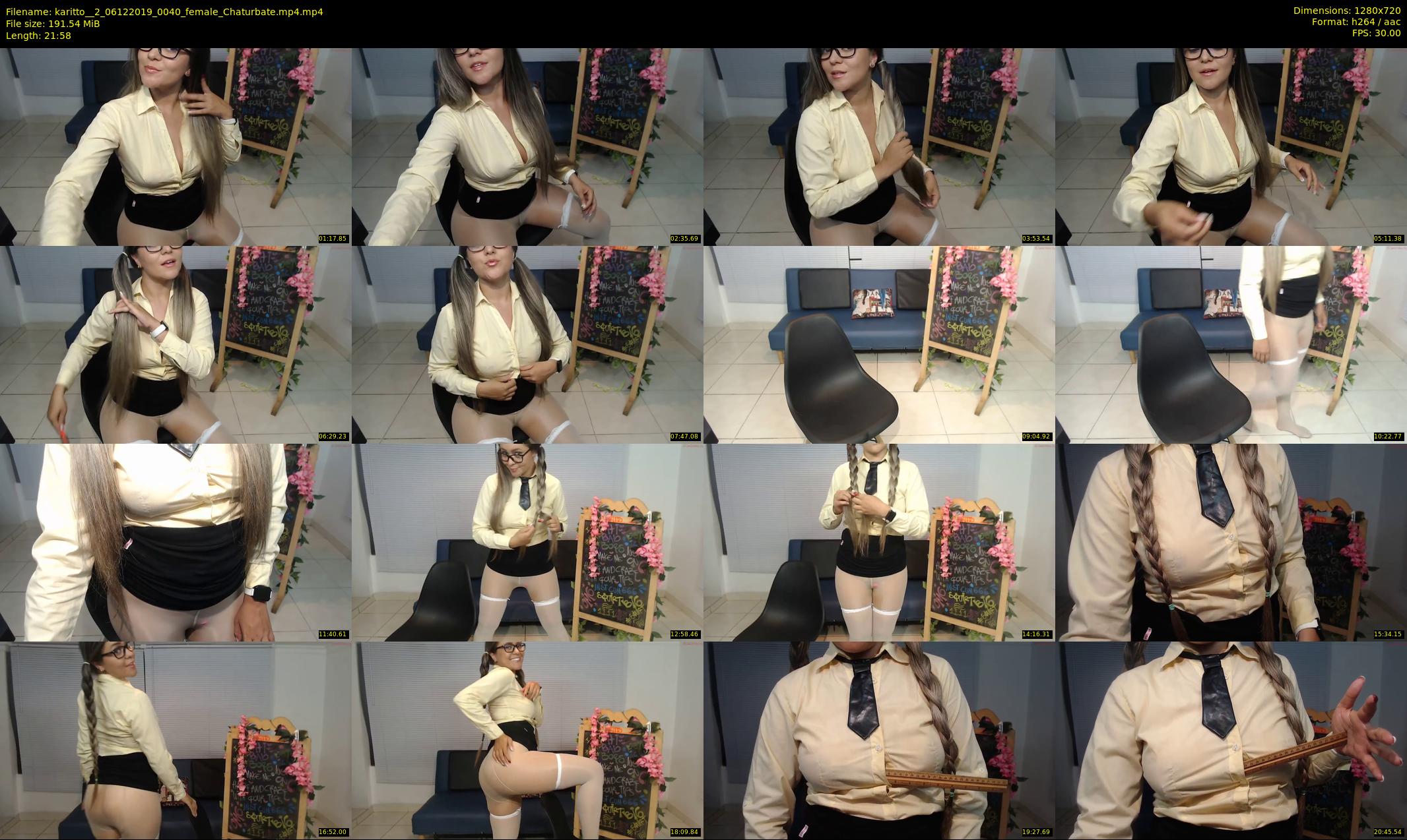 karitto__2 — 22 minute Chaturbate female cam show recording, 720p, Dec 6, 2019